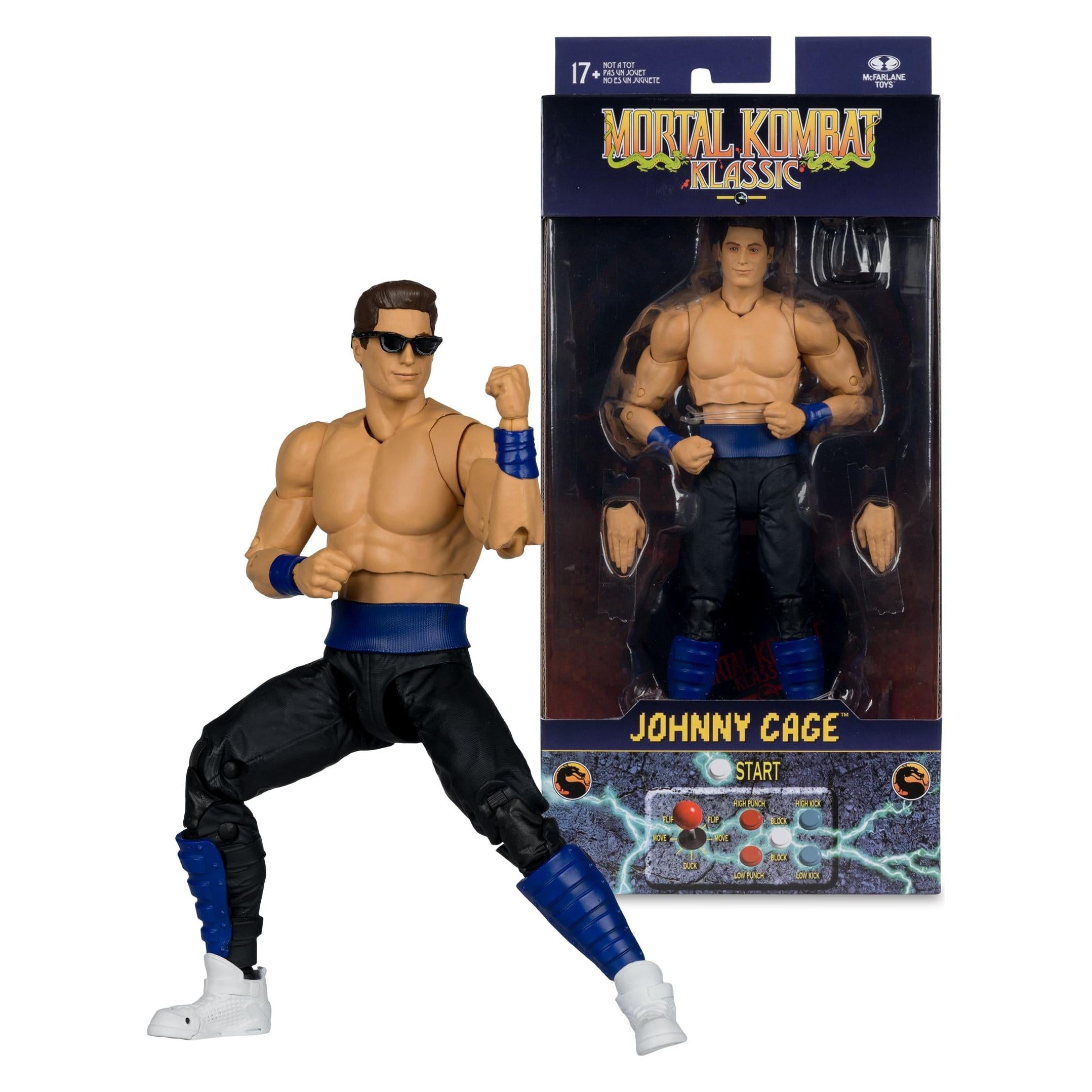 Mortal Kombat Klassics: Johnny Cage-Actionfiguren-McFarlane Toys-Mighty Underground