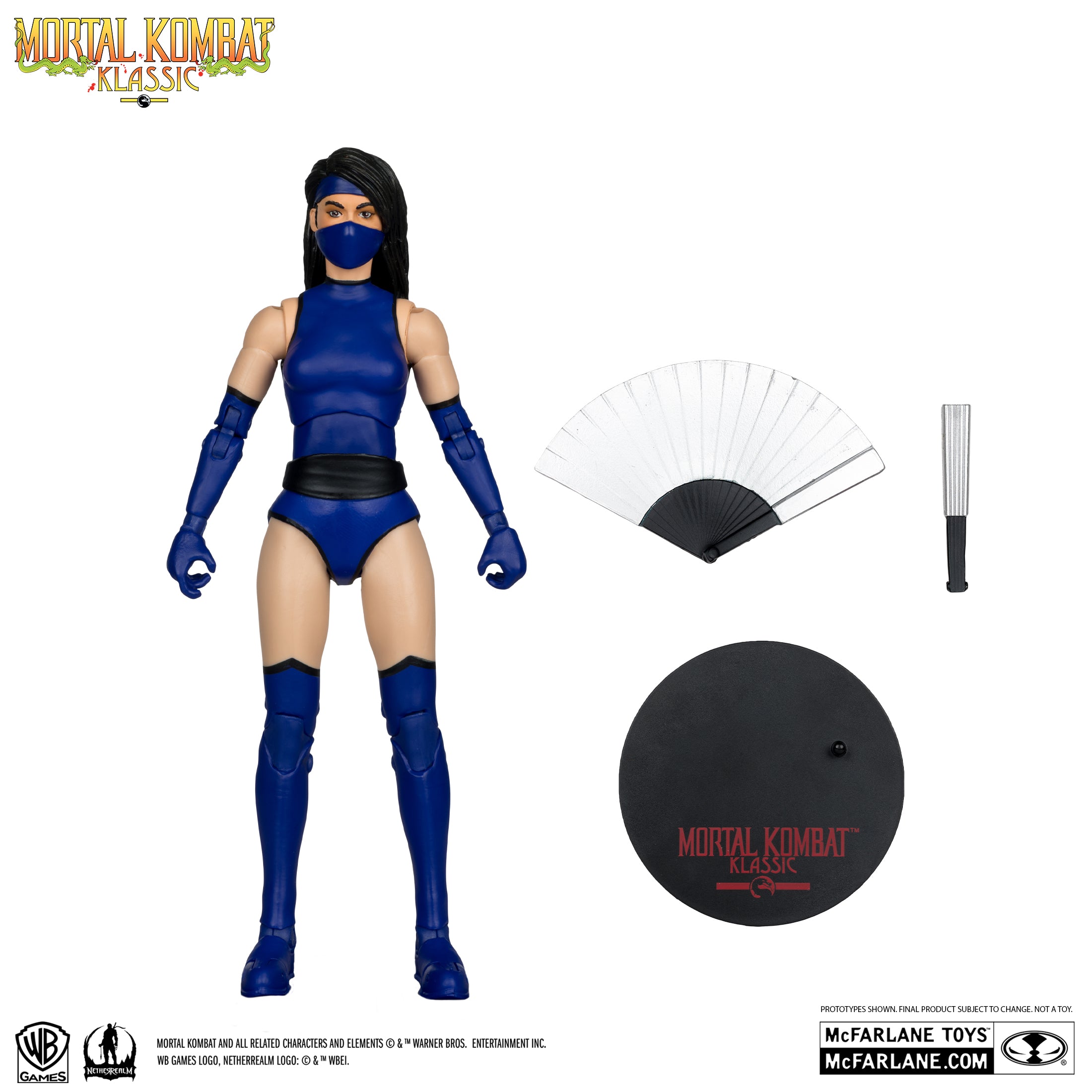 Mortal Kombat ブックスタンド　ブックエンド　フィギュア 2体セット Mortal Kombat Klassics: Kitana [Chase]