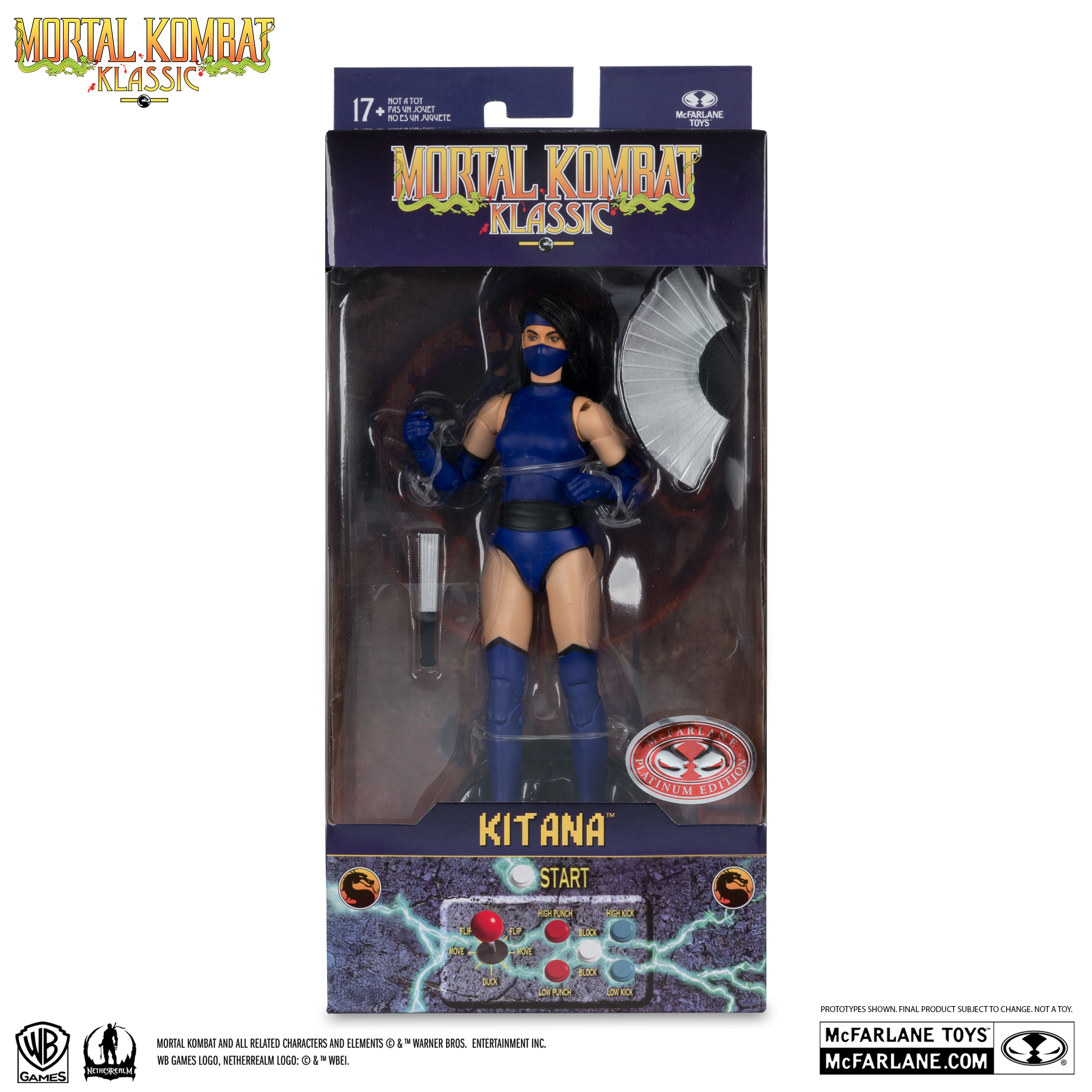 Mortal Kombat Klassics: Kitana [Chase]-Actionfiguren-McFarlane Toys-Mighty Underground