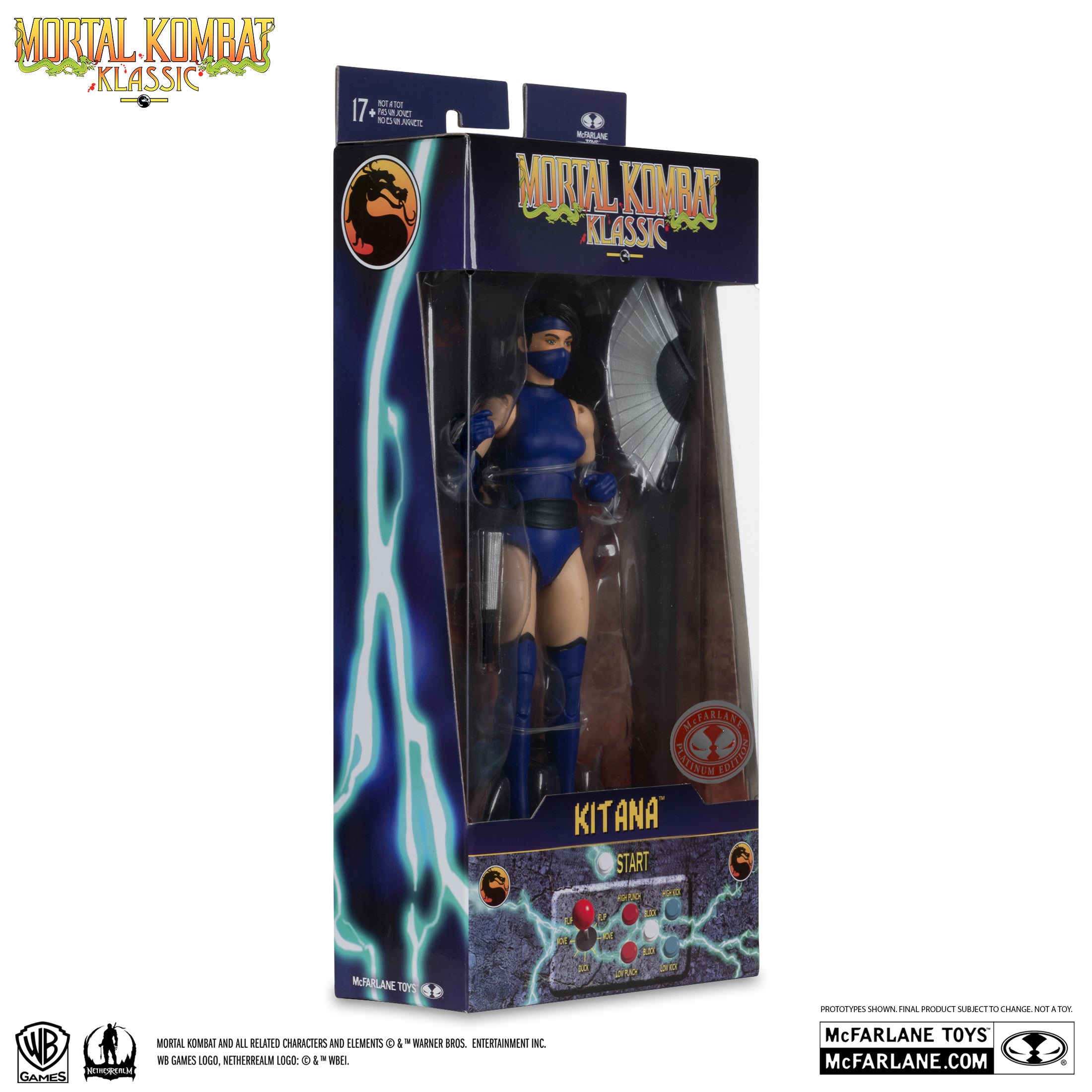 Mortal Kombat Klassics: Kitana [Chase]-Actionfiguren-McFarlane Toys-Mighty Underground