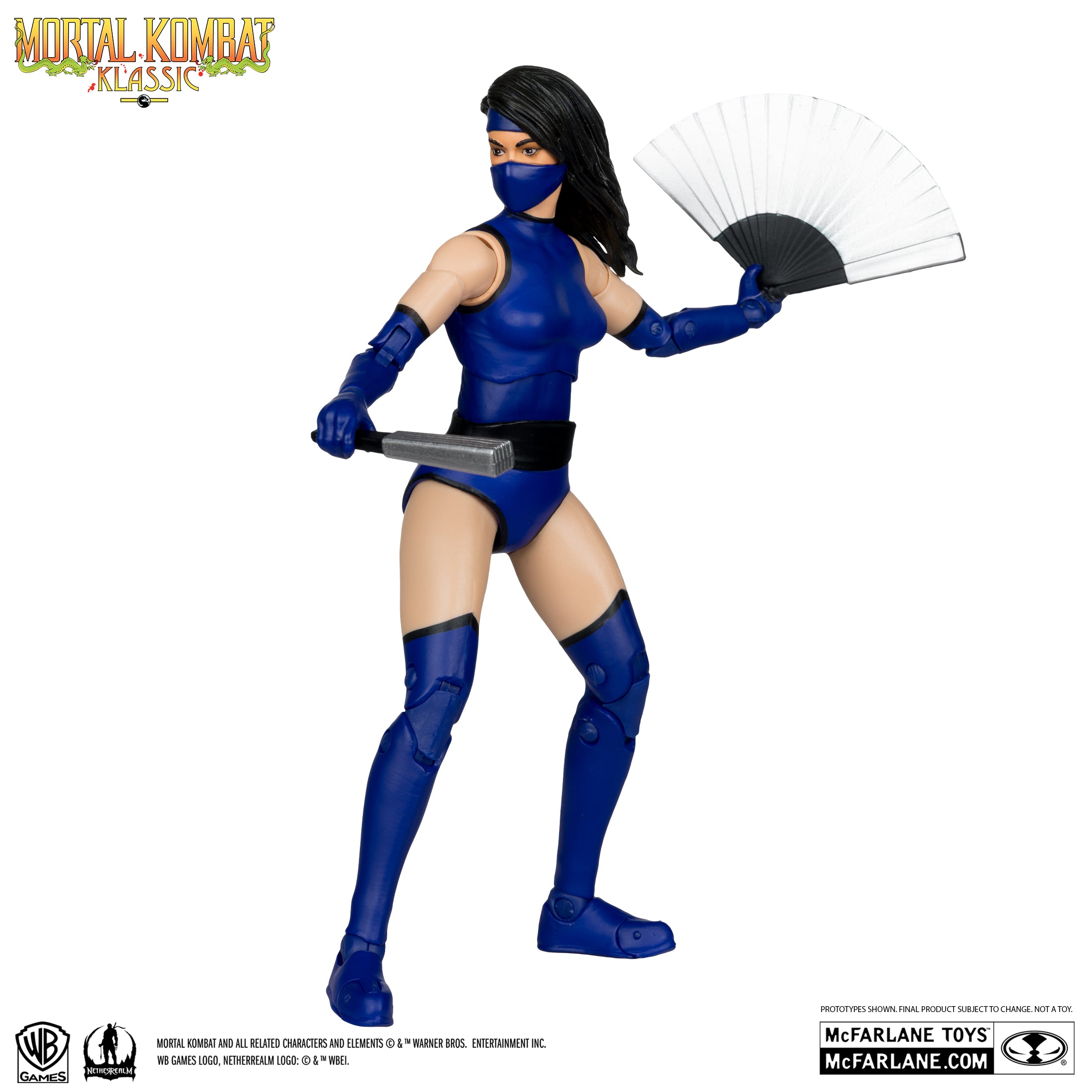 Mortal Kombat Klassics: Kitana [Chase]-Actionfiguren-McFarlane Toys-Mighty Underground