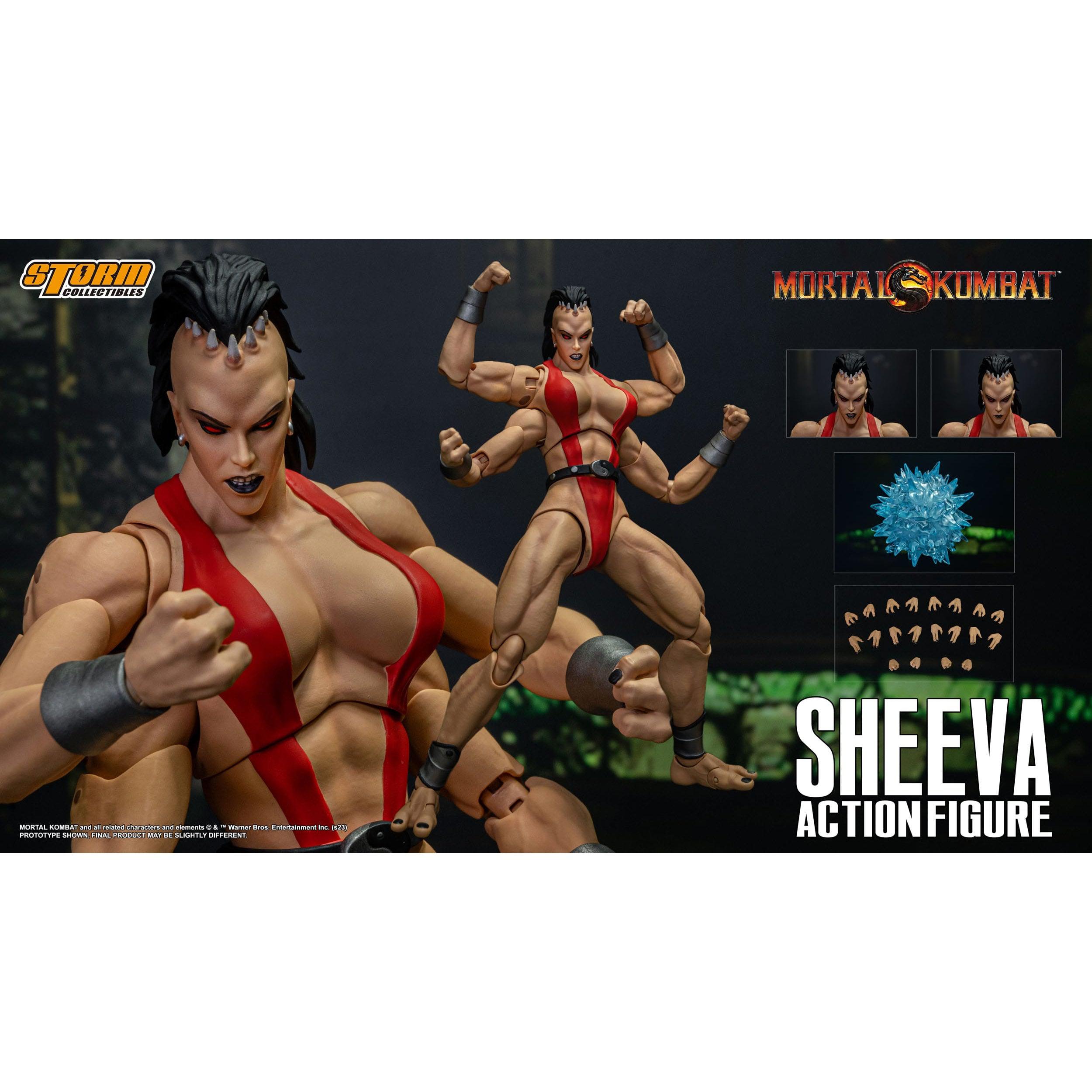 Mortal Kombat: Sheeva 1/12-Actionfiguren-Storm Collectibles-Mighty Underground