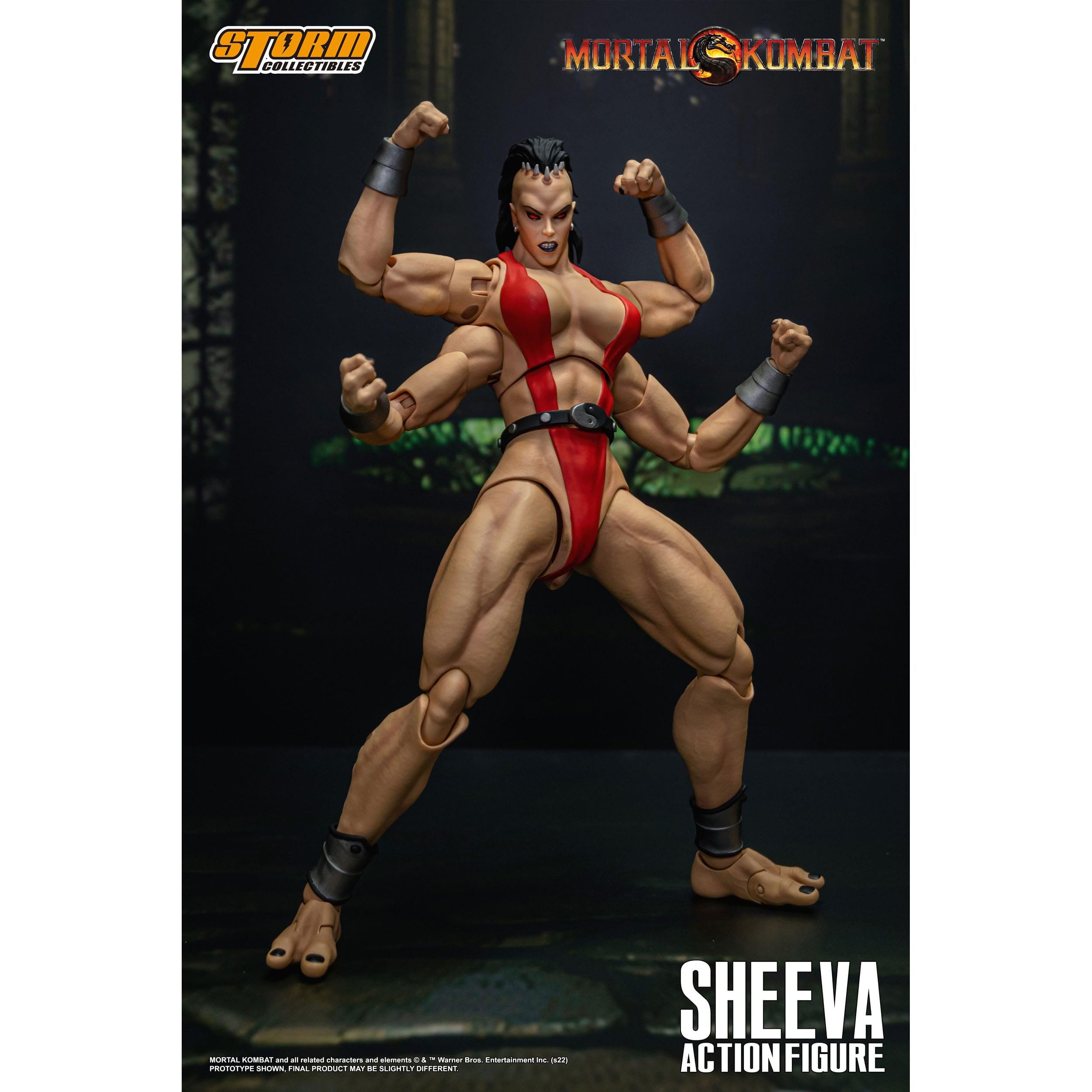 Mortal Kombat: Sheeva 1/12-Actionfiguren-Storm Collectibles-Mighty Underground