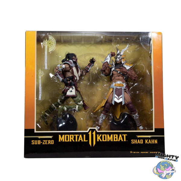 Mortal Kombat: Sub-Zero & Shao Khan 2-Pack-Actionfiguren-McFarlane Toys-Mighty Underground