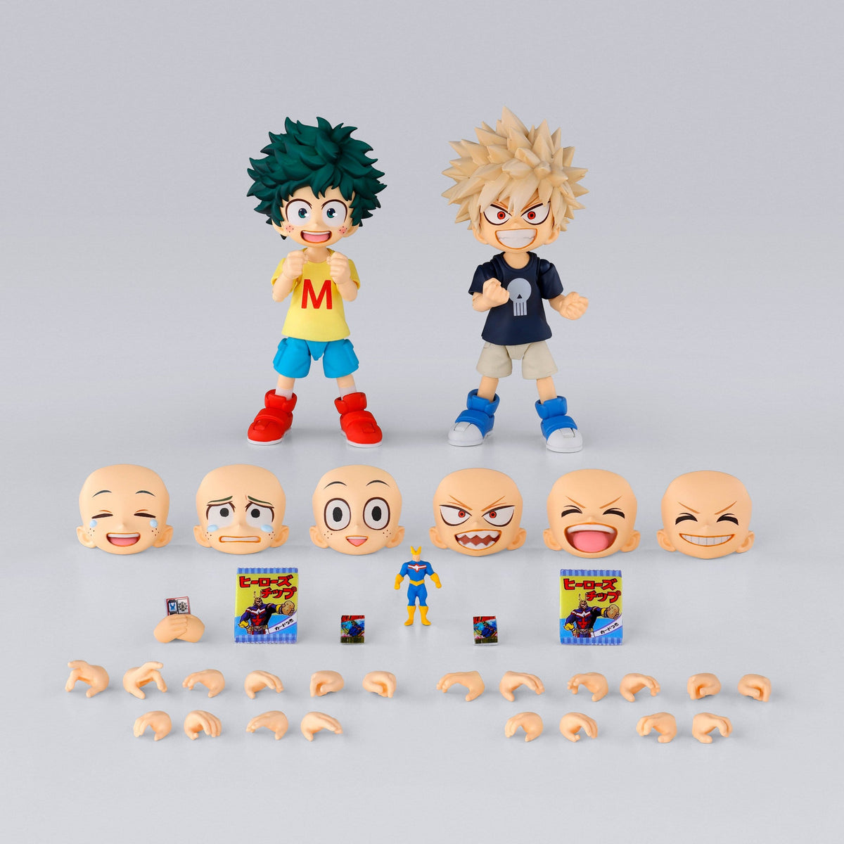 My Hero Academia: Izuku Midoriya & Katsuki Bakugo -Childhood Set-Actionfiguren-Bandai Tamashii Nations-Mighty Underground