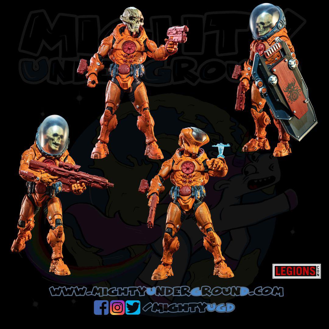 Mythic/ Cosmic Legions: Wal-torr the Mad 2-Pack (Legions Con Exclusive)-Actionfiguren-Four Horsemen Toy Design-Mighty Underground