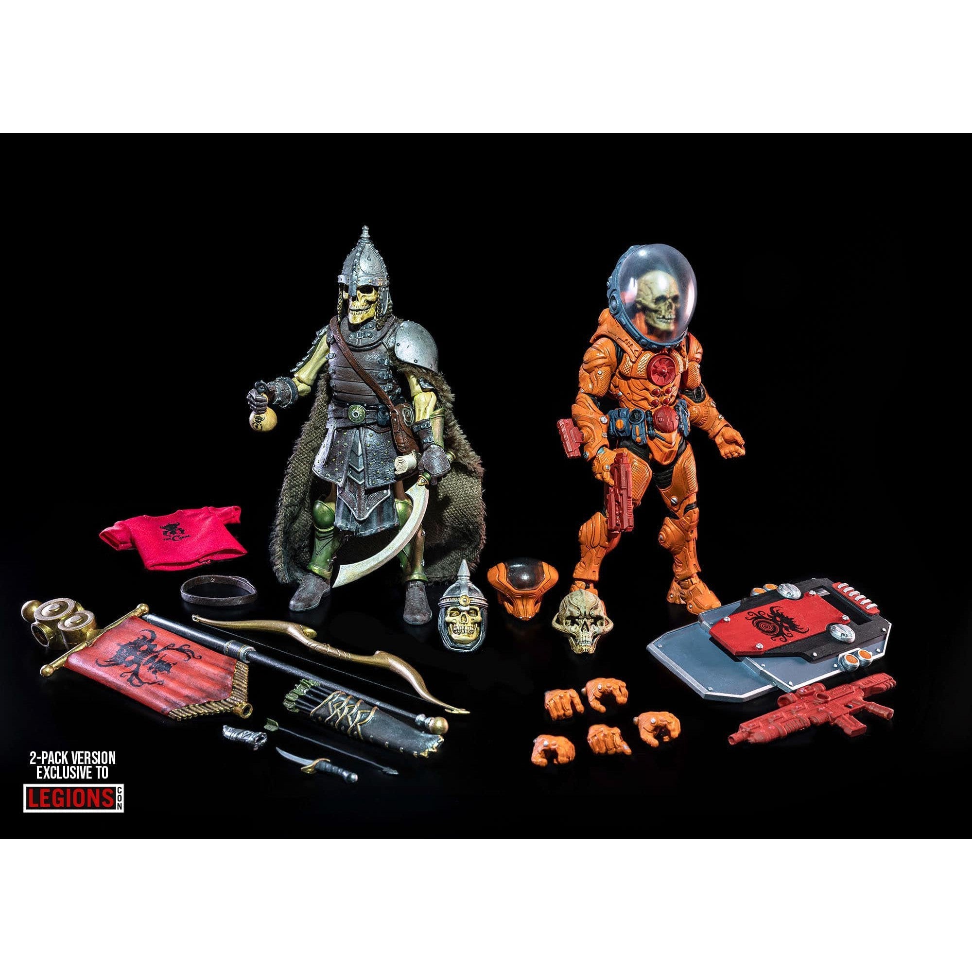 Mythic/ Cosmic Legions: Wal-torr the Mad 2-Pack (Legions Con Exclusive)-Actionfiguren-Four Horsemen Toy Design-Mighty Underground