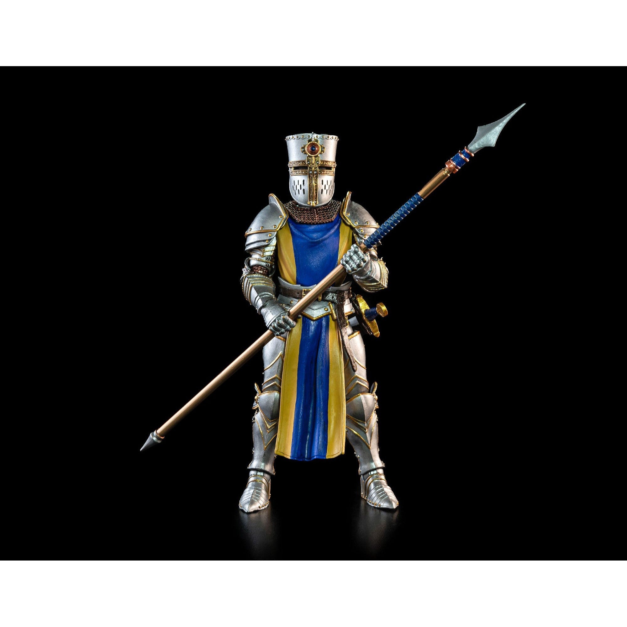 Mythic Legions: Blue Shield Soldier (Deluxe Builder Set)-Actionfiguren-Four Horsemen Toy Design-Mighty Underground