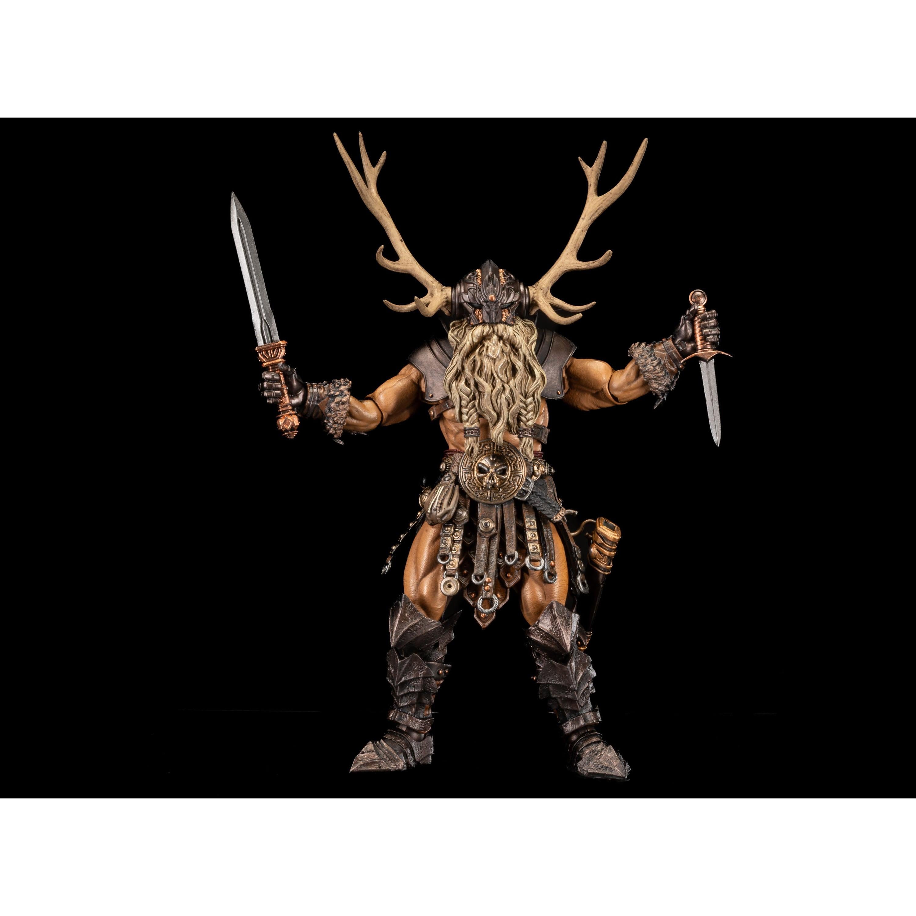Mythic Legions: Deluxe Barbarian Builder Kit 2-Actionfiguren-Four Horsemen Toy Design-Mighty Underground