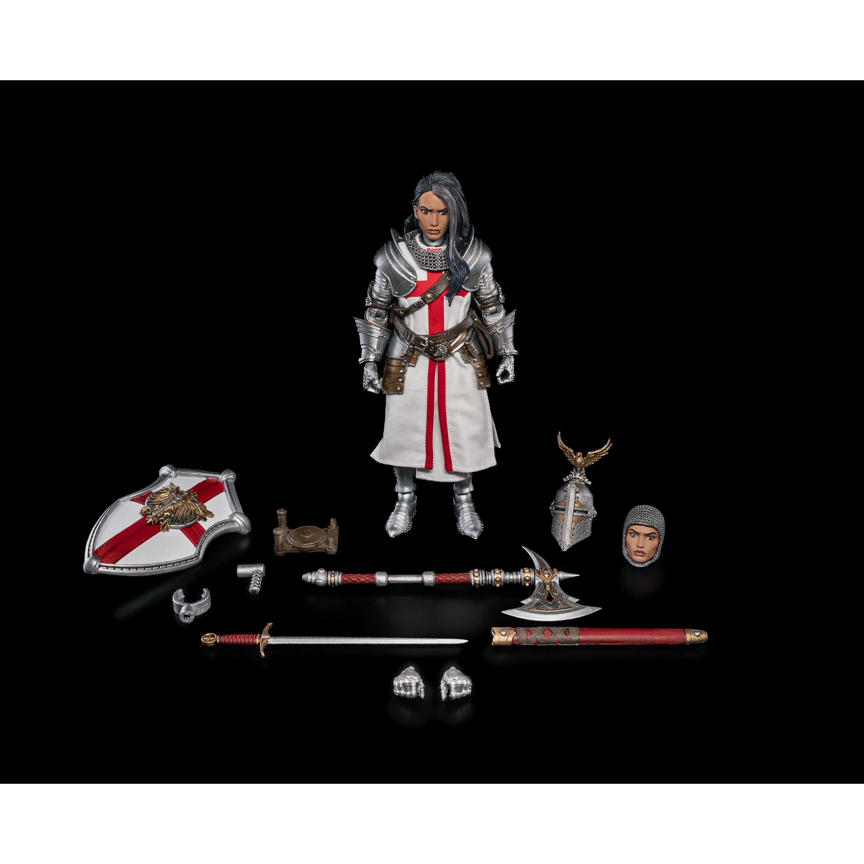 Mythic Legions: GENERAL DELPHINA OF EATHYROSS-Actionfiguren-Four Horsemen Toy Design-Mighty Underground