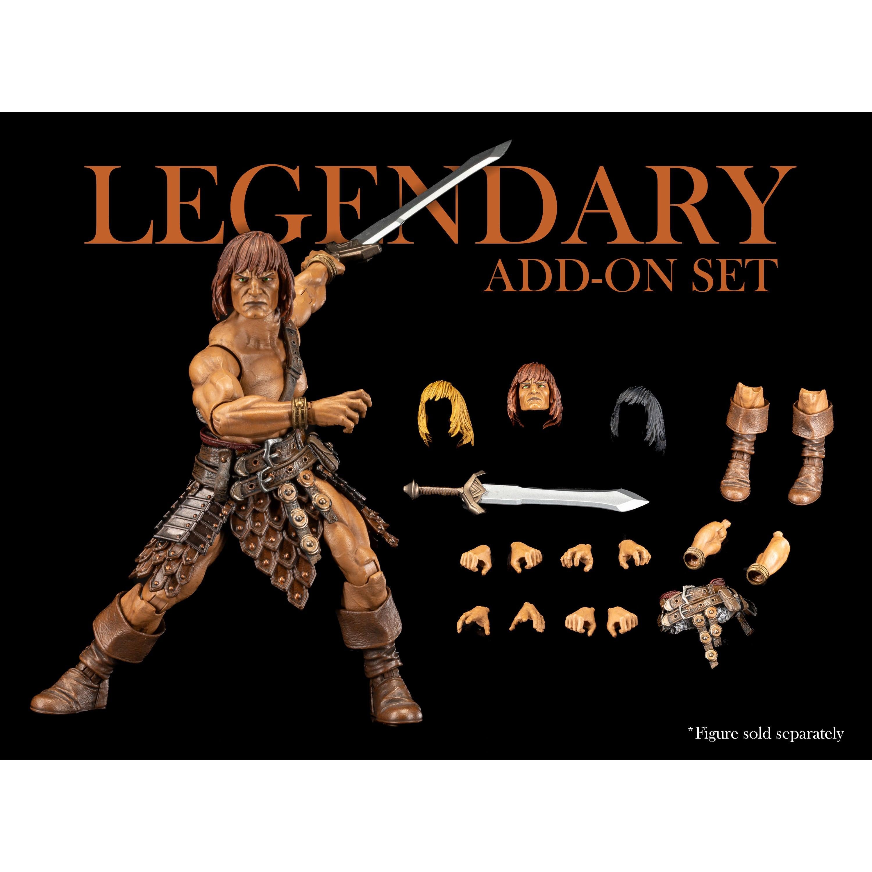 Mythic Legions: Legendary Add-On Set-Actionfiguren-Four Horsemen Toy Design-Mighty Underground