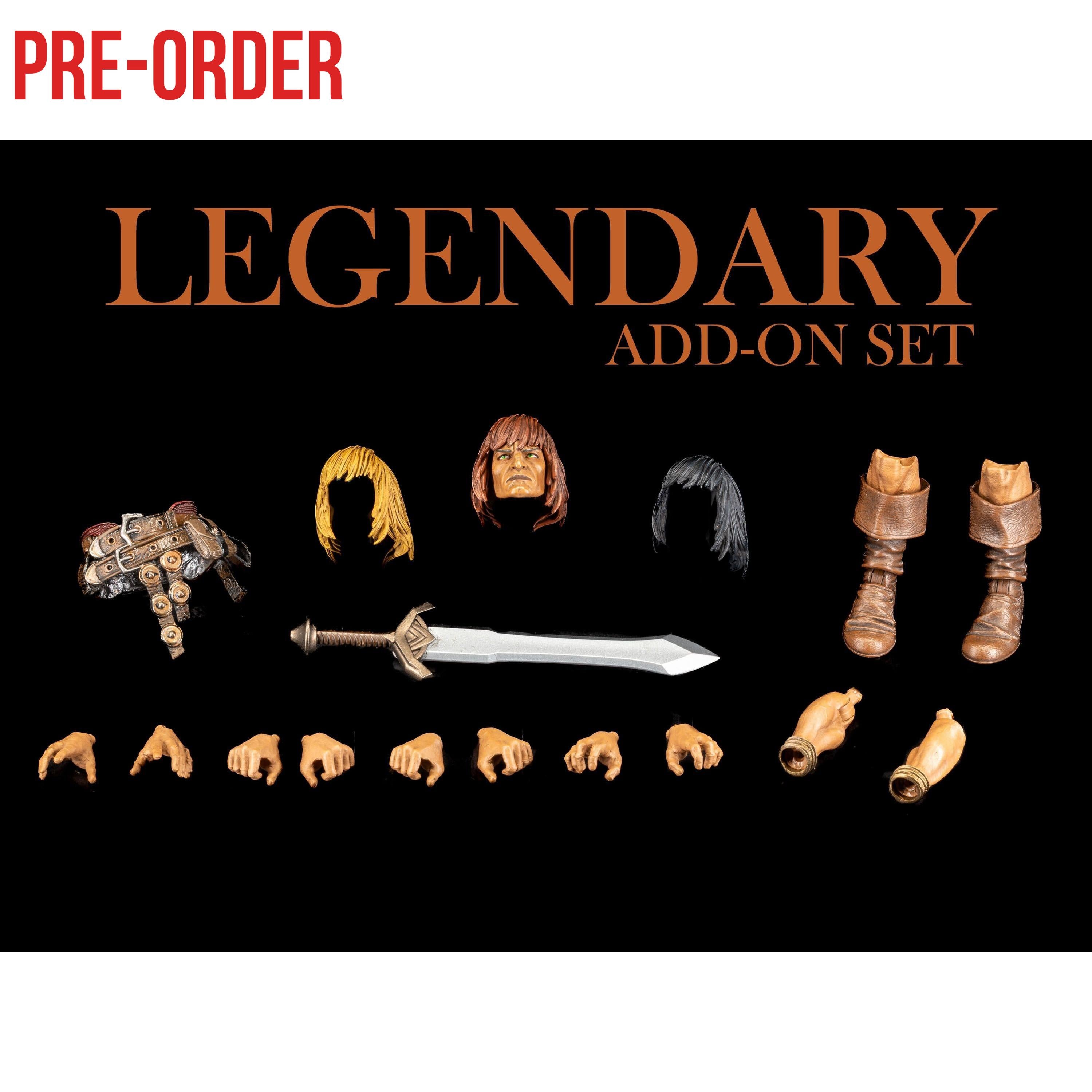 Mythic Legions: Legendary Add-On Set-Actionfiguren-Four Horsemen Toy Design-Mighty Underground