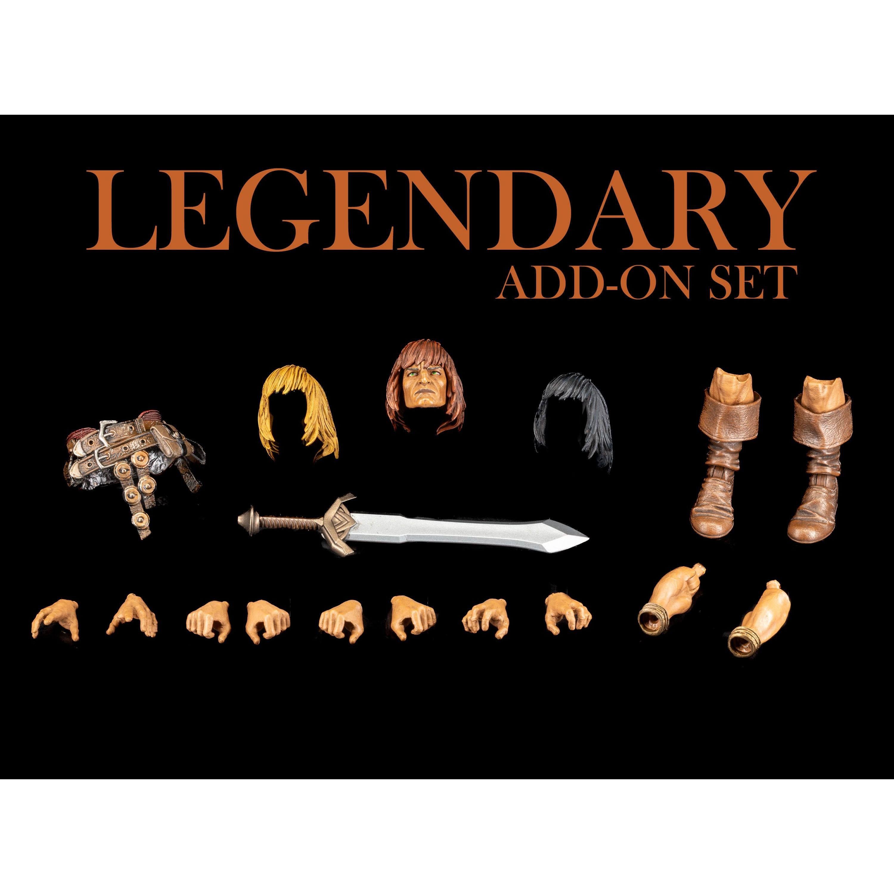 Mythic Legions: Legendary Add-On Set-Actionfiguren-Four Horsemen Toy Design-Mighty Underground