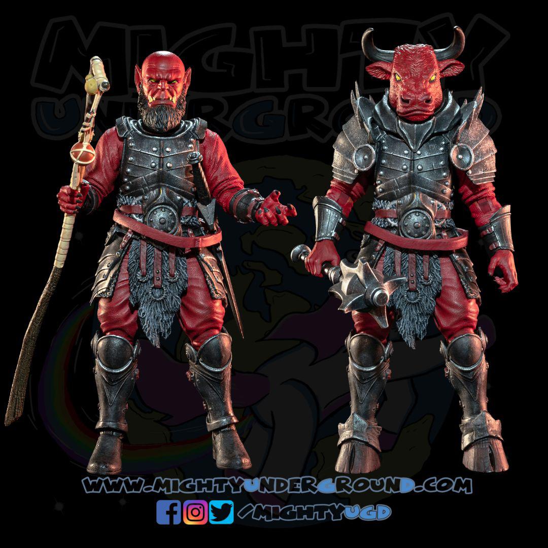 Mythic Legions: Peteorionn/ Uuwitt (Standard Edition Exclusive)-Actionfiguren-Four Horsemen Toy Design-Mighty Underground