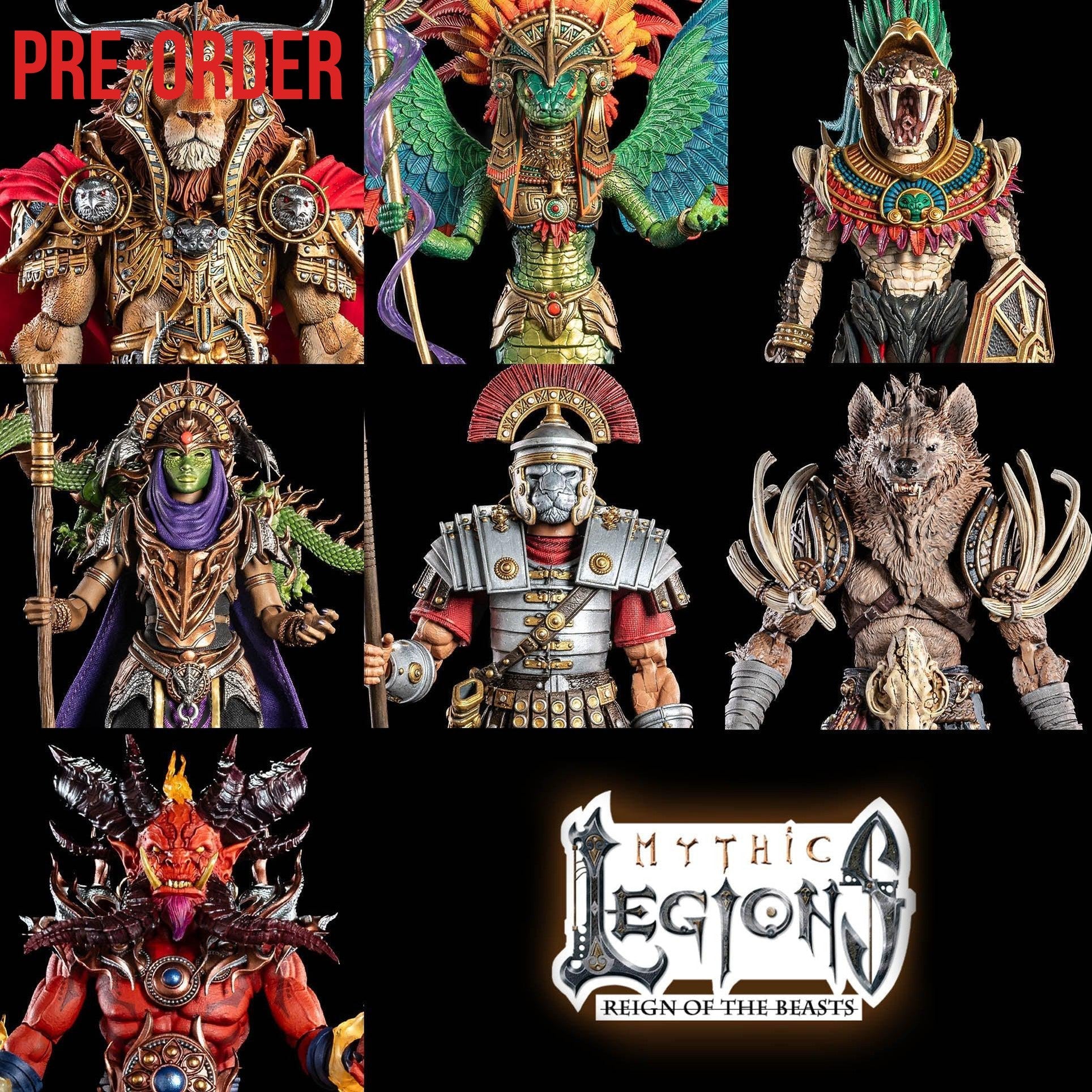 Mythic Legions: REIGN OF THE BEASTS - All In Set-Mighty Underground-Mighty Underground