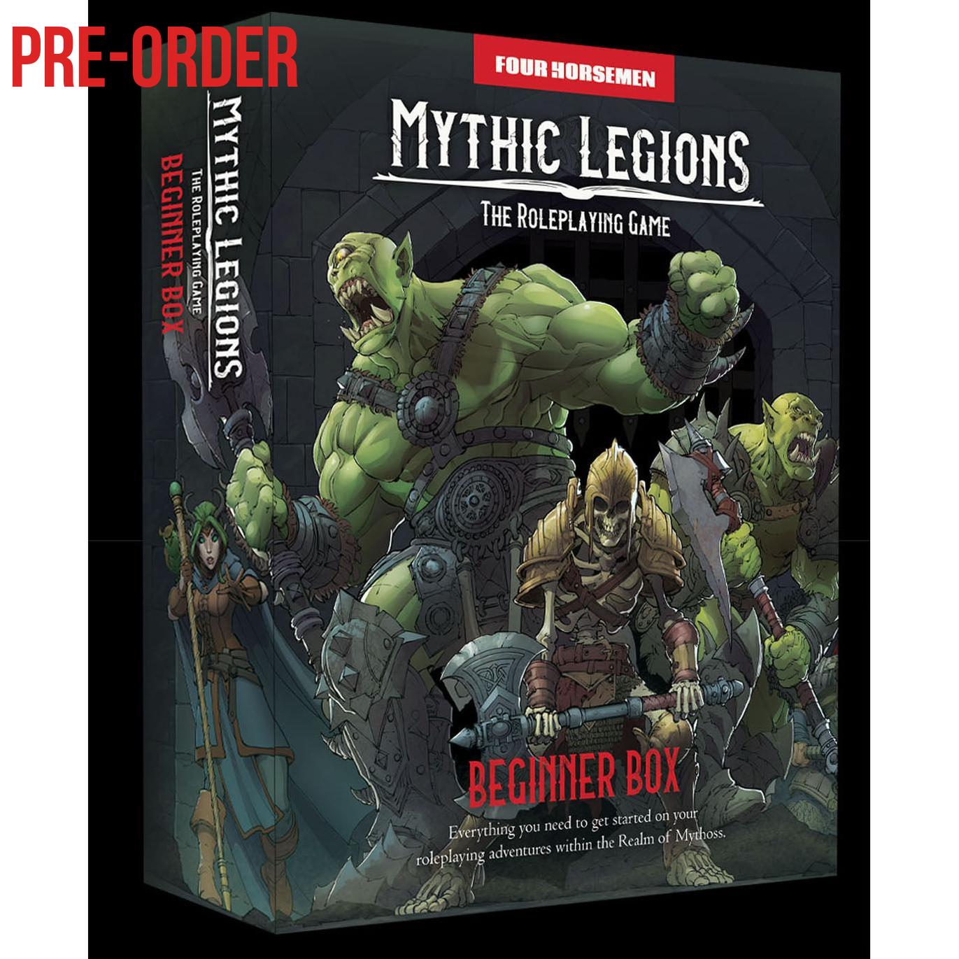 Mythic Legions RPG: Beginner Box-Actionfiguren-Four Horsemen Toy Design-Mighty Underground