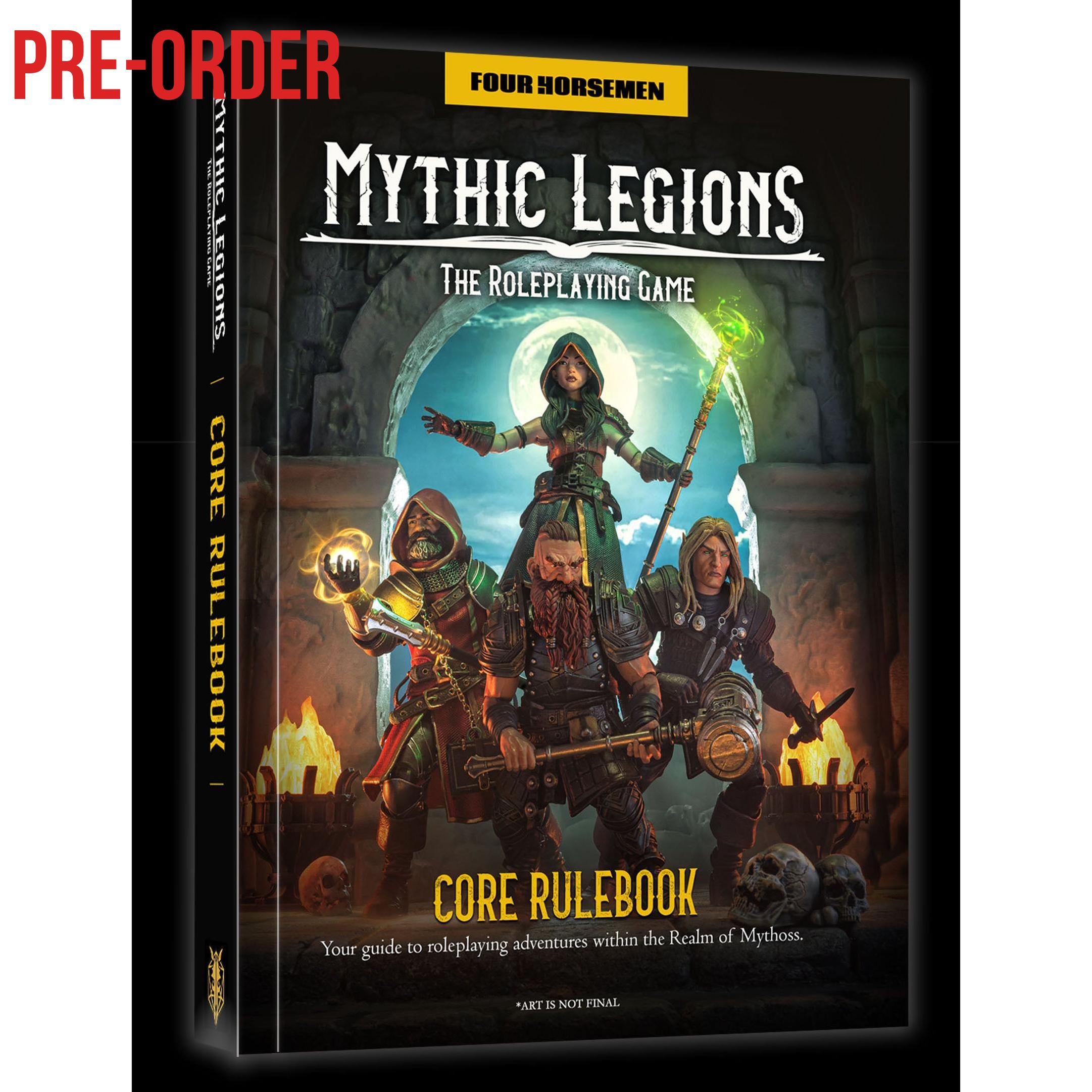 Mythic Legions RPG: Core Rulebook-Actionfiguren-Four Horsemen Toy Design-Mighty Underground