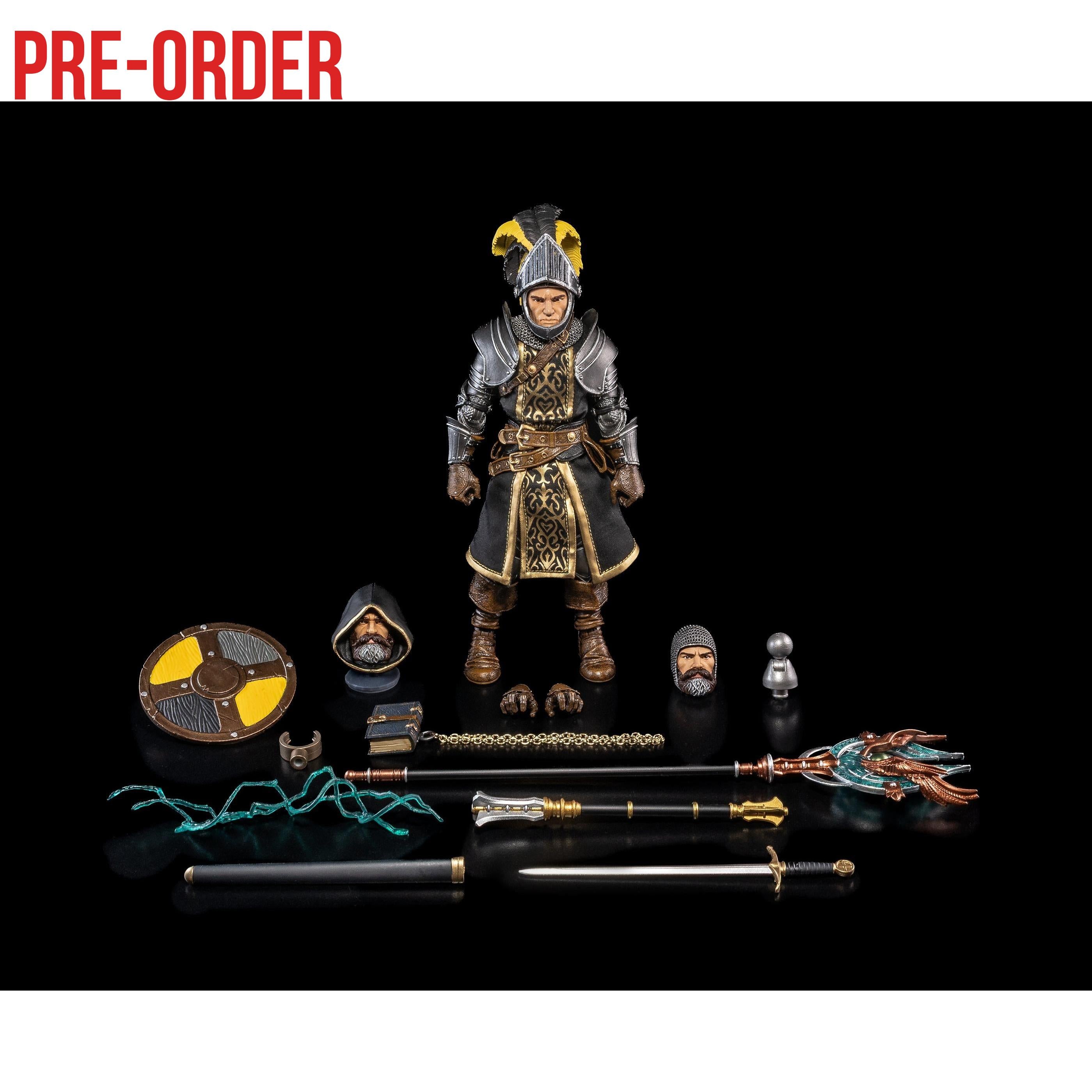 Mythic Legions RPG: Deluxe Heroic Paladin/Cleric-Actionfiguren-Four Horsemen Toy Design-Mighty Underground