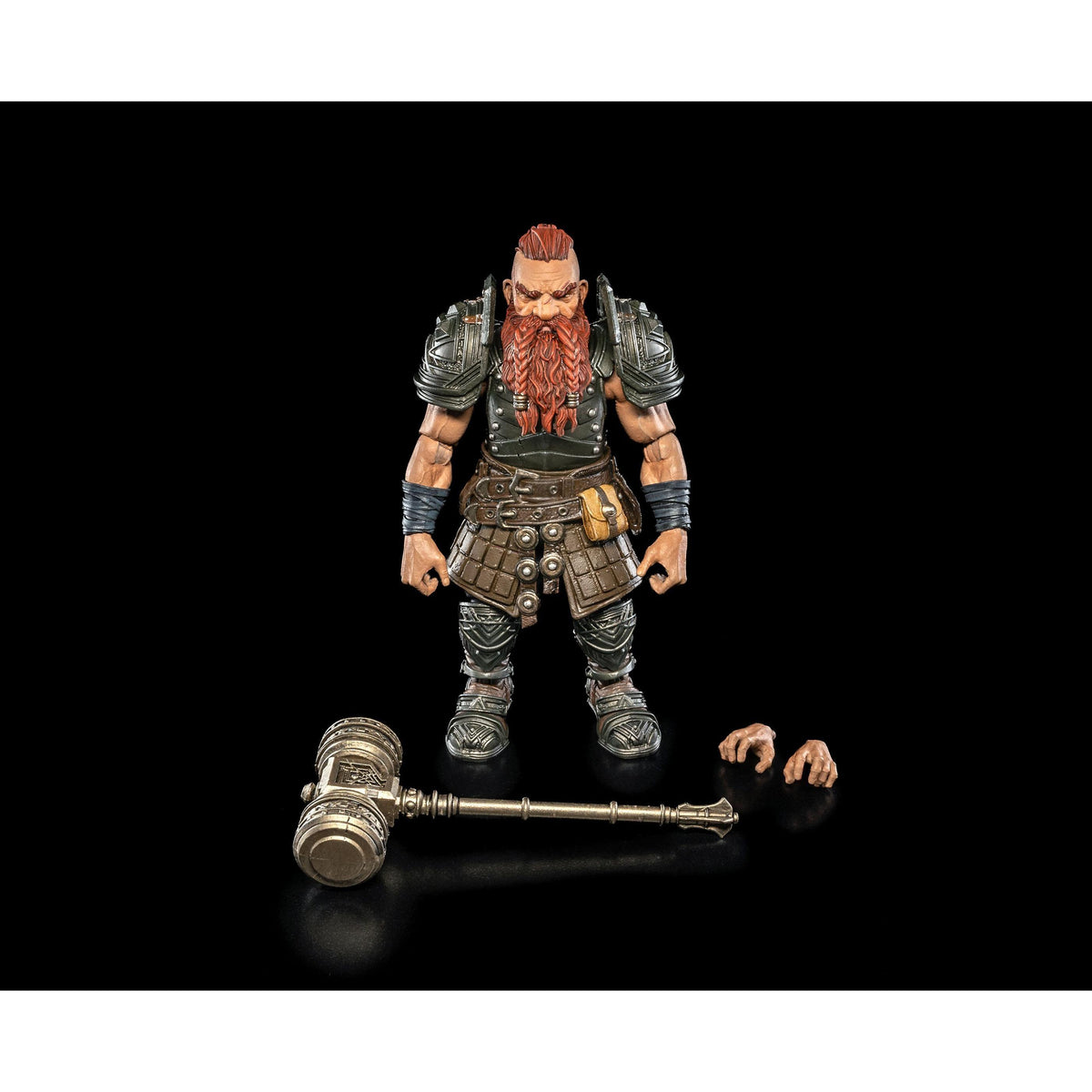Mythic Legions RPG: Dwarf Fighter-Actionfiguren-Four Horsemen Toy Design-Mighty Underground