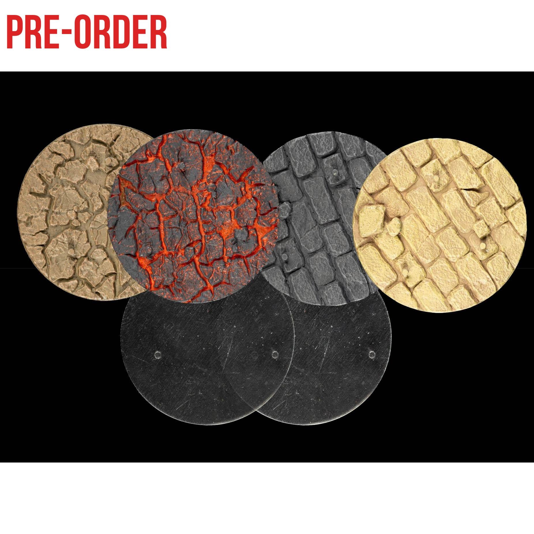 Mythic Legions RPG: Figure Stands (sets of 6 each)-Actionfiguren-Four Horsemen Toy Design-Mighty Underground