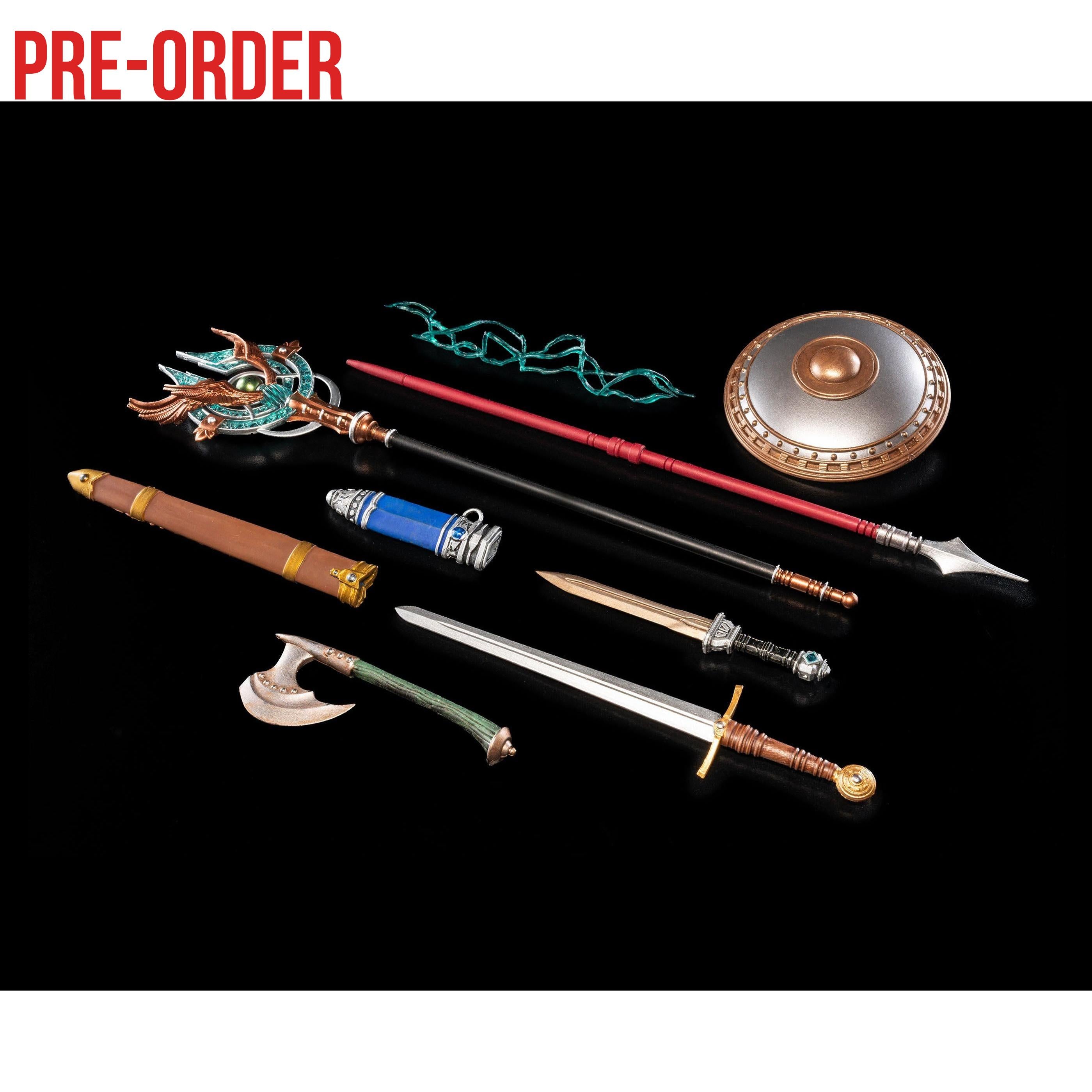 Mythic Legions RPG: Heroic Weapons Pack-Actionfiguren-Four Horsemen Toy Design-Mighty Underground