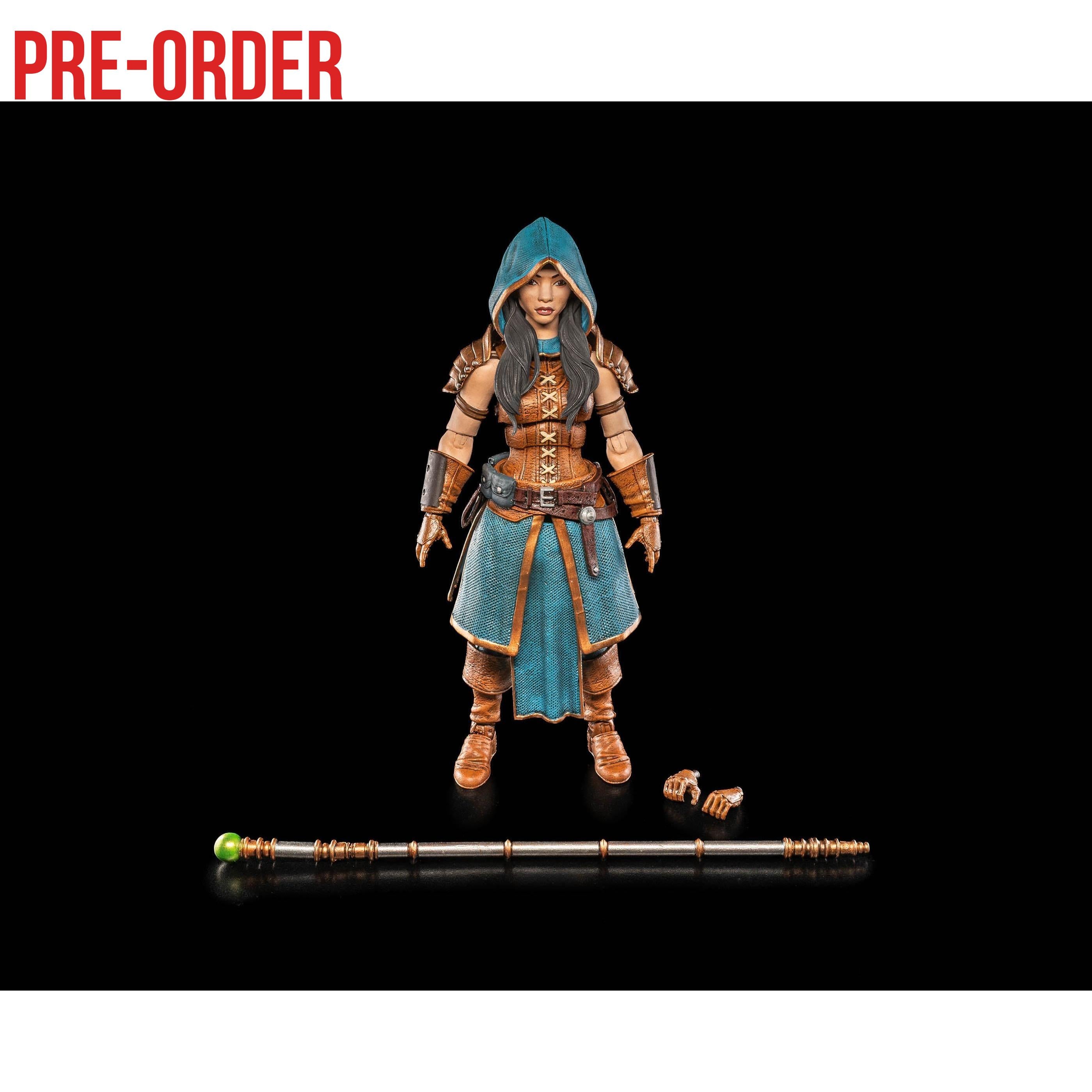 Mythic Legions RPG: Human Wizard-Actionfiguren-Four Horsemen Toy Design-Mighty Underground