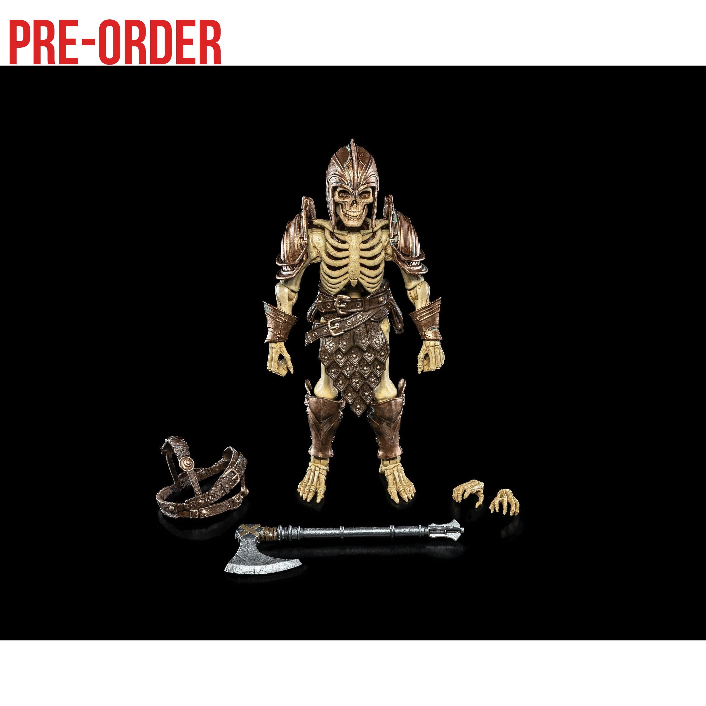 Mythic Legions RPG: Skeleton Fighter-Actionfiguren-Four Horsemen Toy Design-Mighty Underground