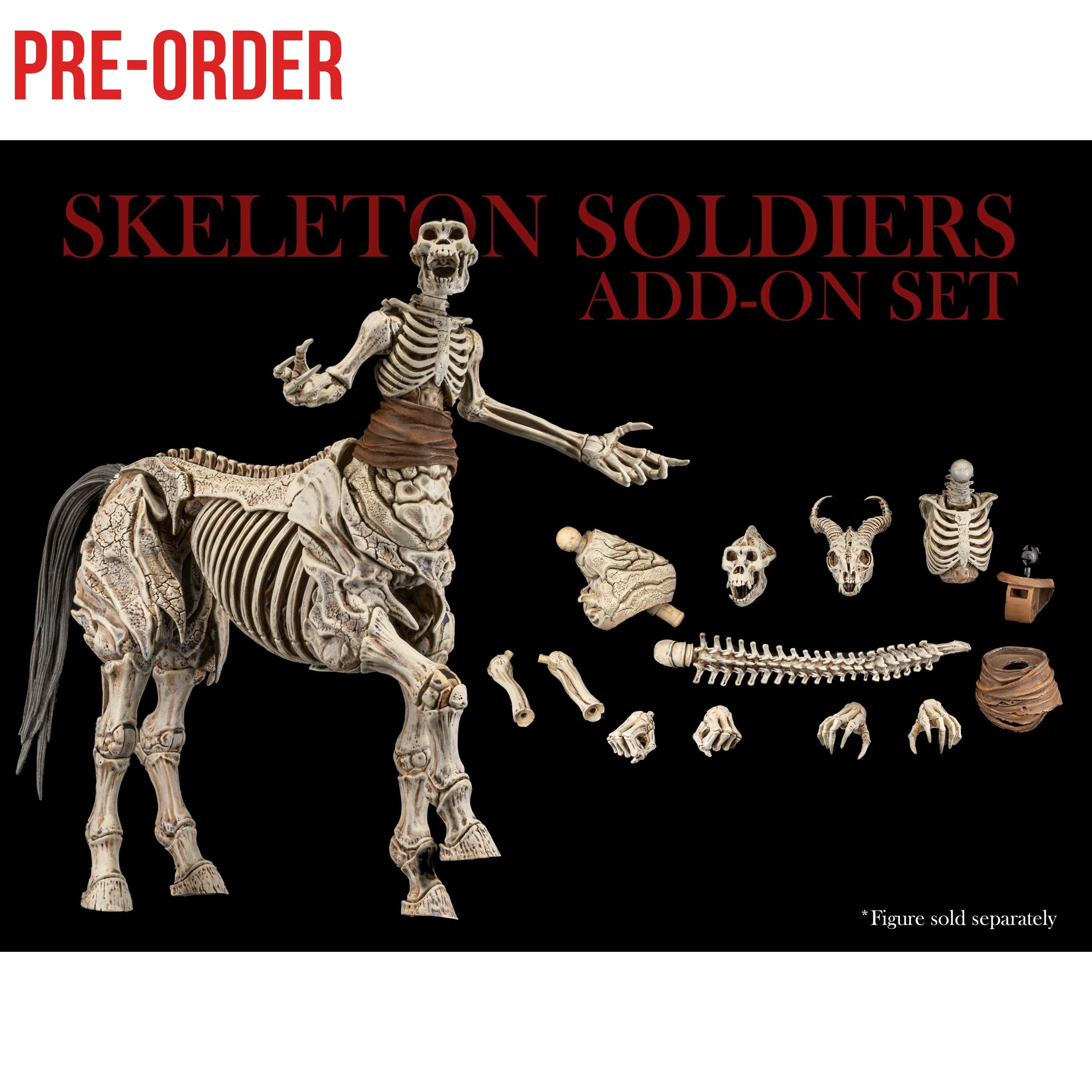 Mythic Legions: Skeleton Soldiers Add-On Set-Actionfiguren-Four Horsemen Toy Design-Mighty Underground