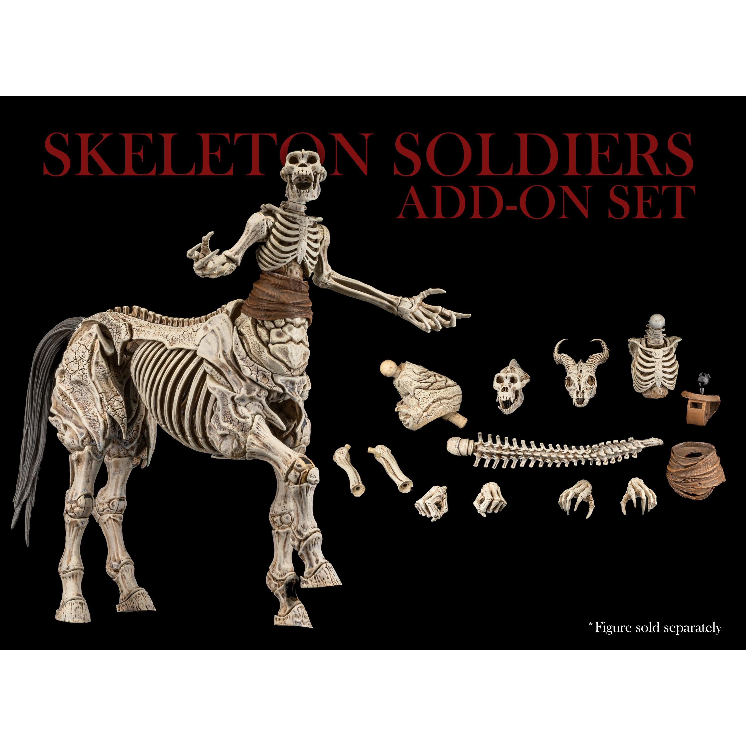 Mythic Legions: Skeleton Soldiers Add-On Set-Actionfiguren-Four Horsemen Toy Design-Mighty Underground