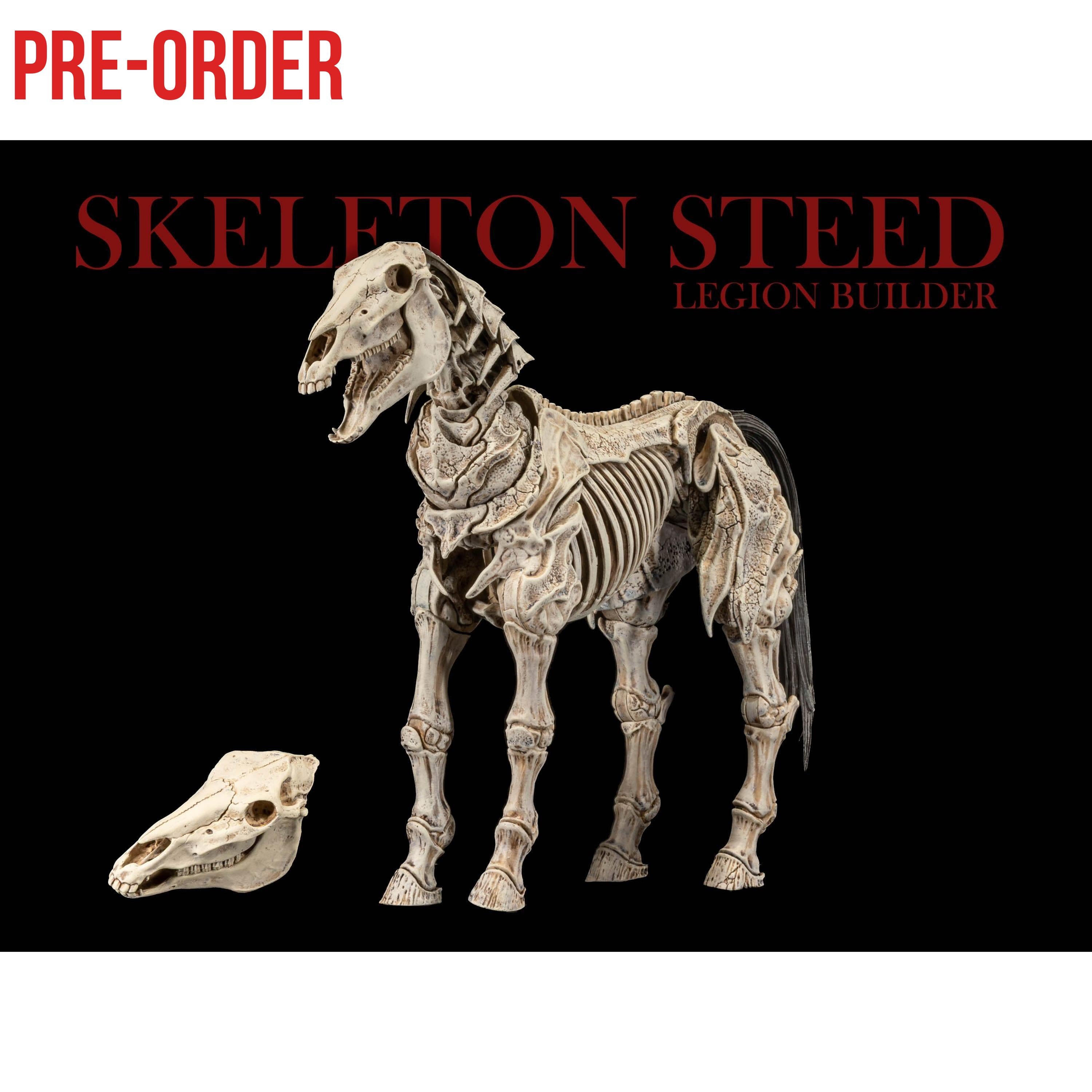 Mythic Legions: Skeleton Steed Legion Builder-Actionfiguren-Four Horsemen Toy Design-Mighty Underground