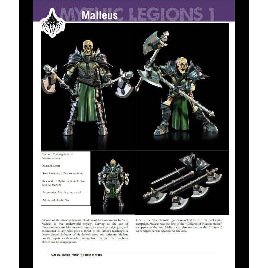 Mythic Legions: The First 10 Years - Buch-Comic-Four Horsemen Toy Design-Mighty Underground