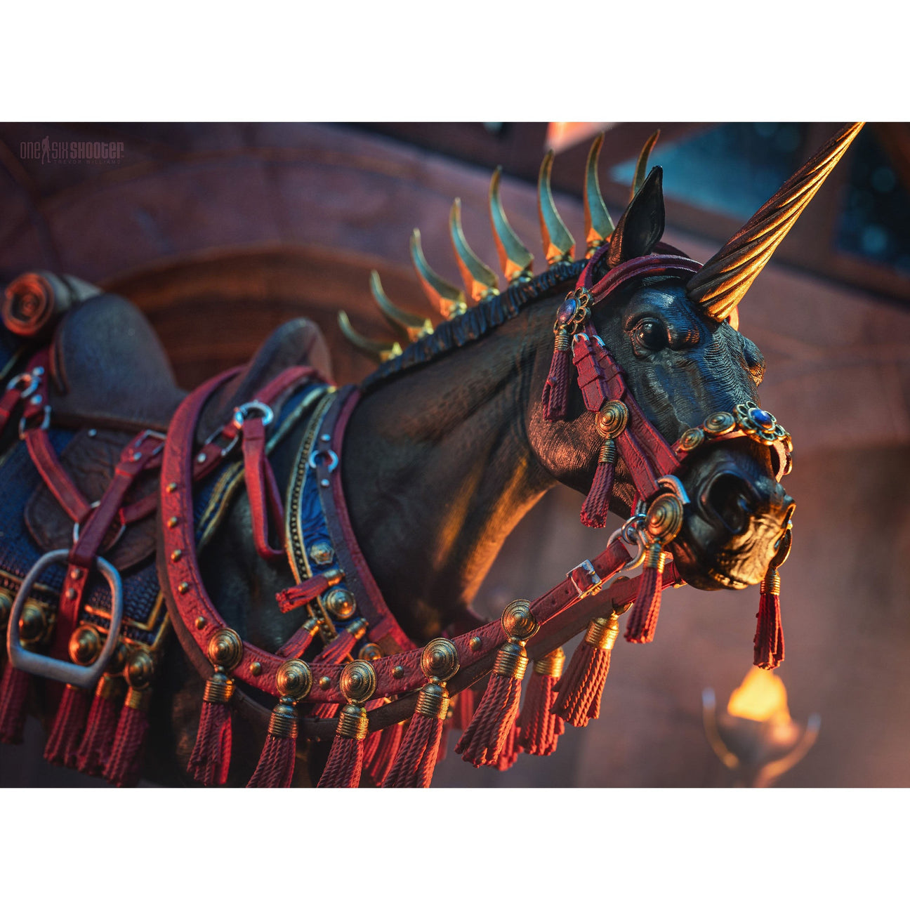 Mythic Legions: Uumbra (Unicorn Steed)-Actionfiguren-Four Horsemen Toy Design-Mighty Underground