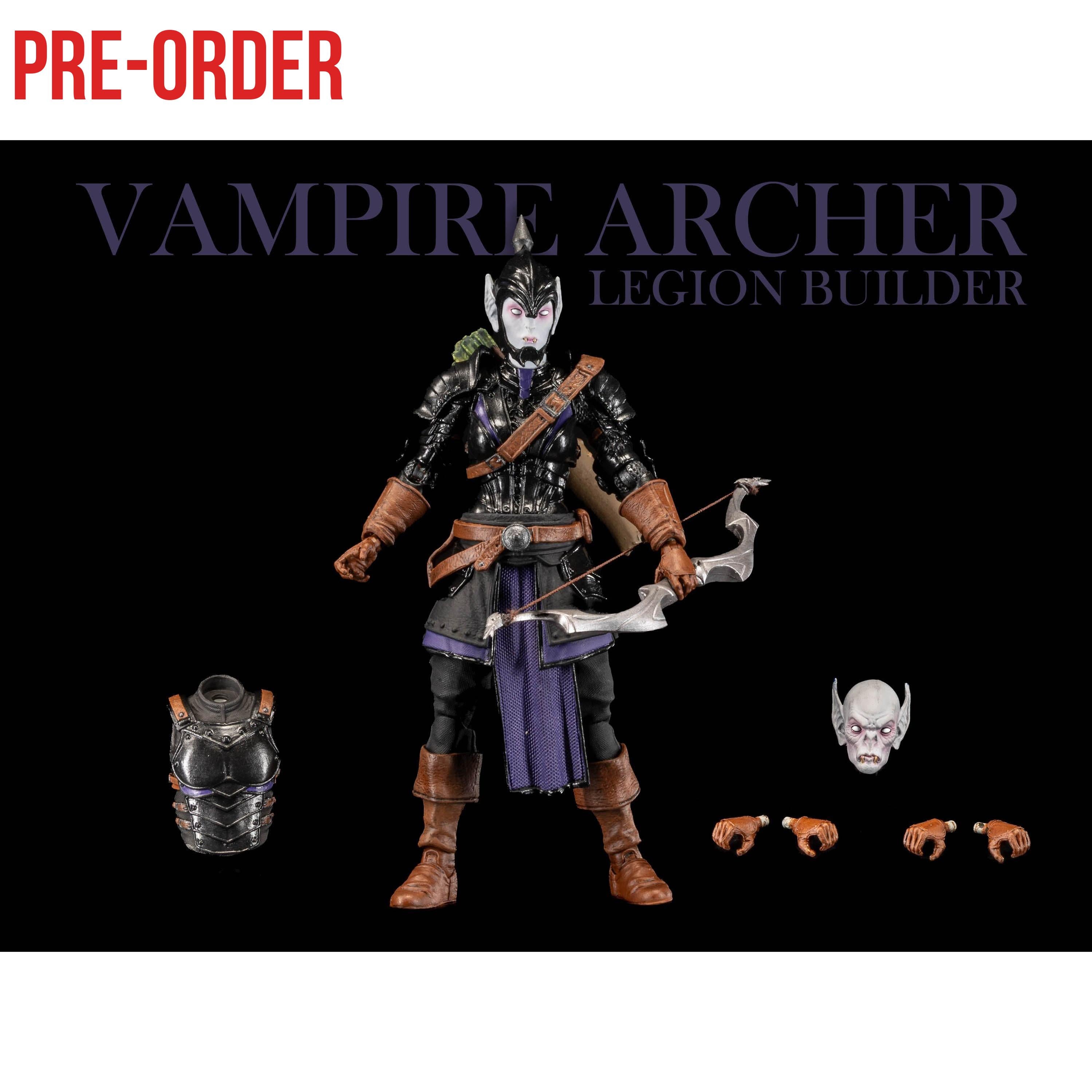 Mythic Legions: Vampire Archer Legion Builder-Actionfiguren-Four Horsemen Toy Design-Mighty Underground