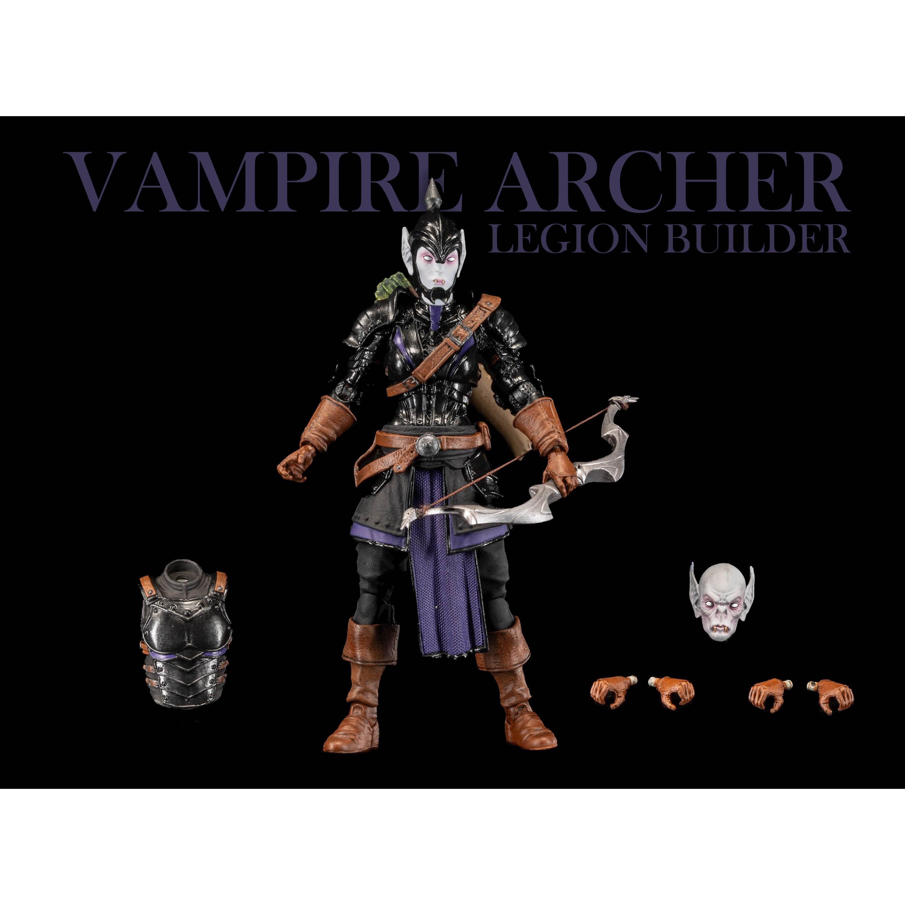 Mythic Legions: Vampire Archer Legion Builder-Actionfiguren-Four Horsemen Toy Design-Mighty Underground