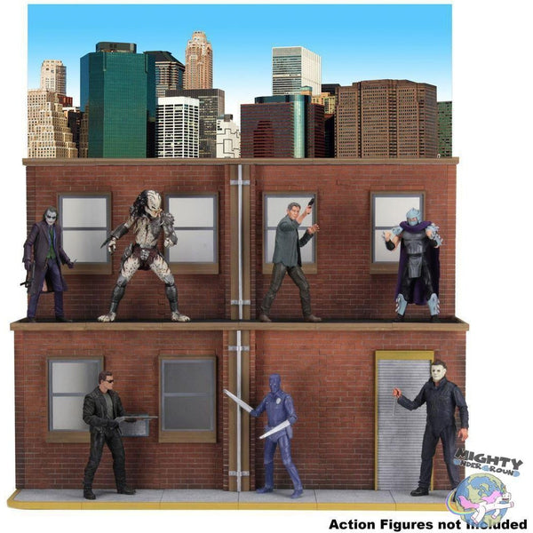NECA Originals Diorama Street Scene 46 cm-Actionfiguren-NECA-mighty-underground