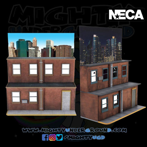 NECA Originals Diorama Street Scene 46 cm-Actionfiguren-NECA-Mighty Underground