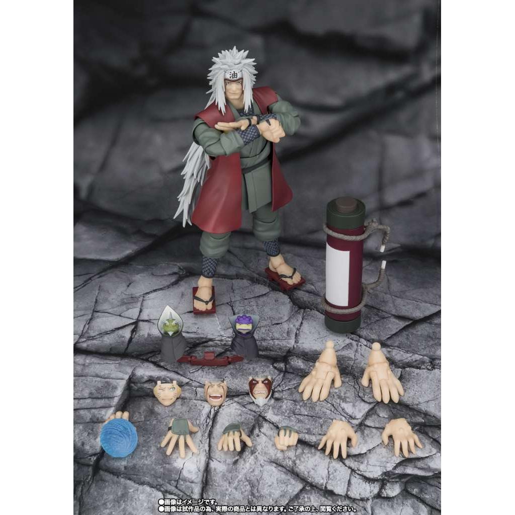 Naruto: Jiraiya (Hidden leaf heroic Sage Mode)-Actionfiguren-Bandai Tamashii Nations-Mighty Underground