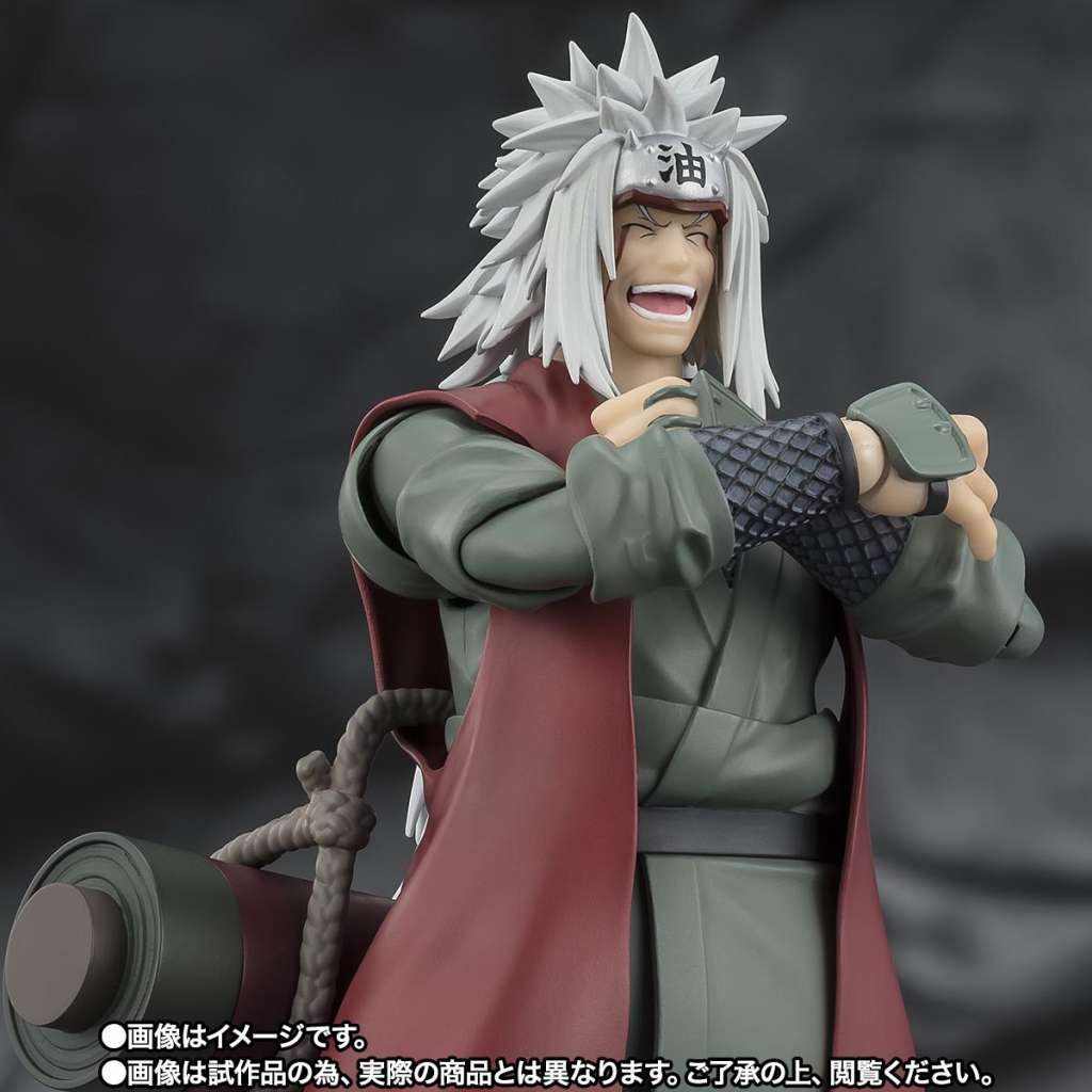 Naruto: Jiraiya (Hidden leaf heroic Sage Mode)-Actionfiguren-Bandai Tamashii Nations-Mighty Underground