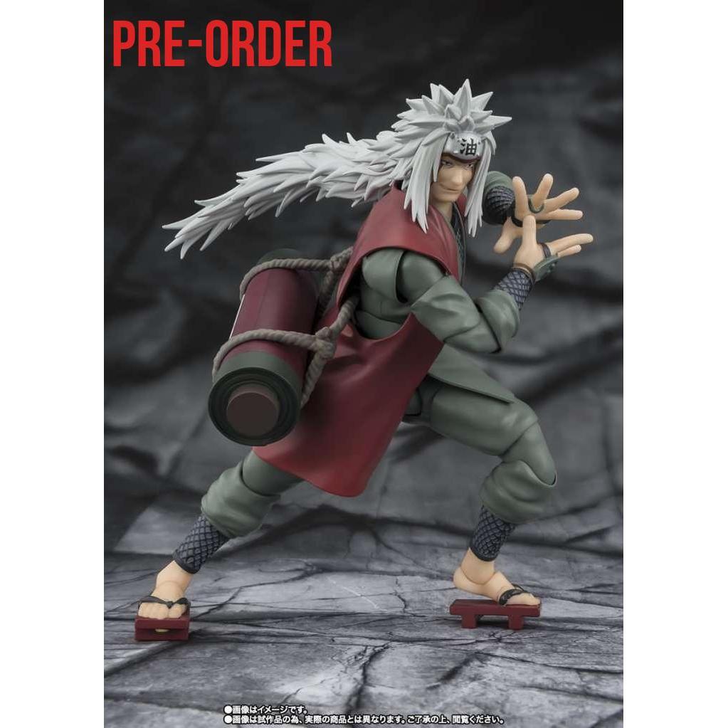 Naruto: Jiraiya (Hidden leaf heroic Sage Mode)-Actionfiguren-Bandai Tamashii Nations-Mighty Underground