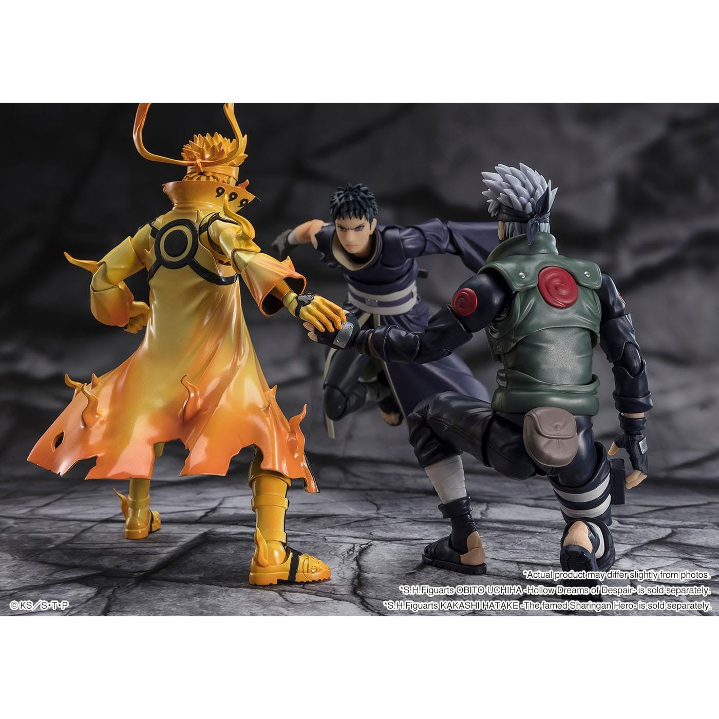 Naruto: Naruto Uzumaki (Kurama Link Mode) - Courageous Strength That Binds-Actionfiguren-Bandai Tamashii Nations-Mighty Underground