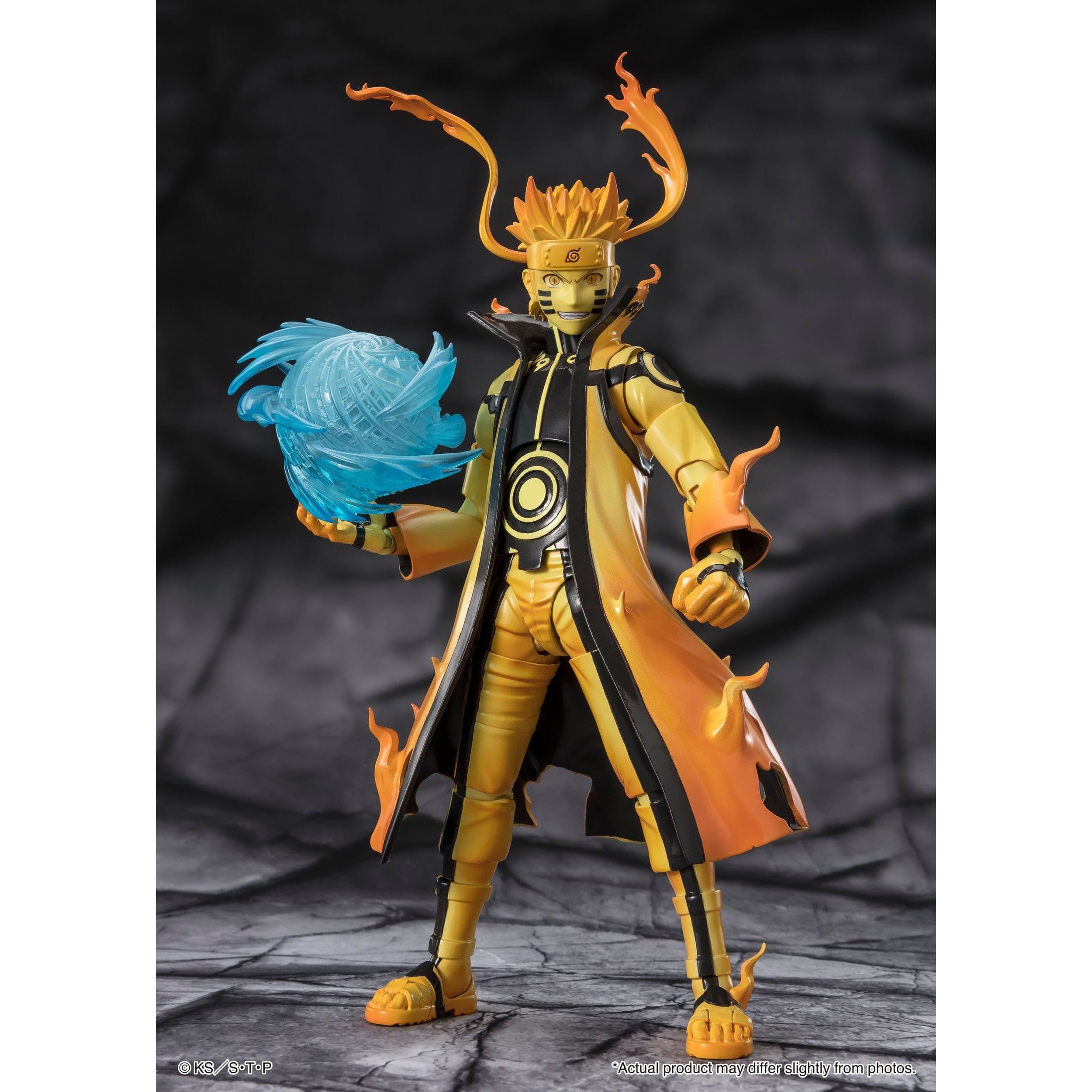 Naruto: Naruto Uzumaki (Kurama Link Mode) - Courageous Strength That Binds-Actionfiguren-Bandai Tamashii Nations-Mighty Underground