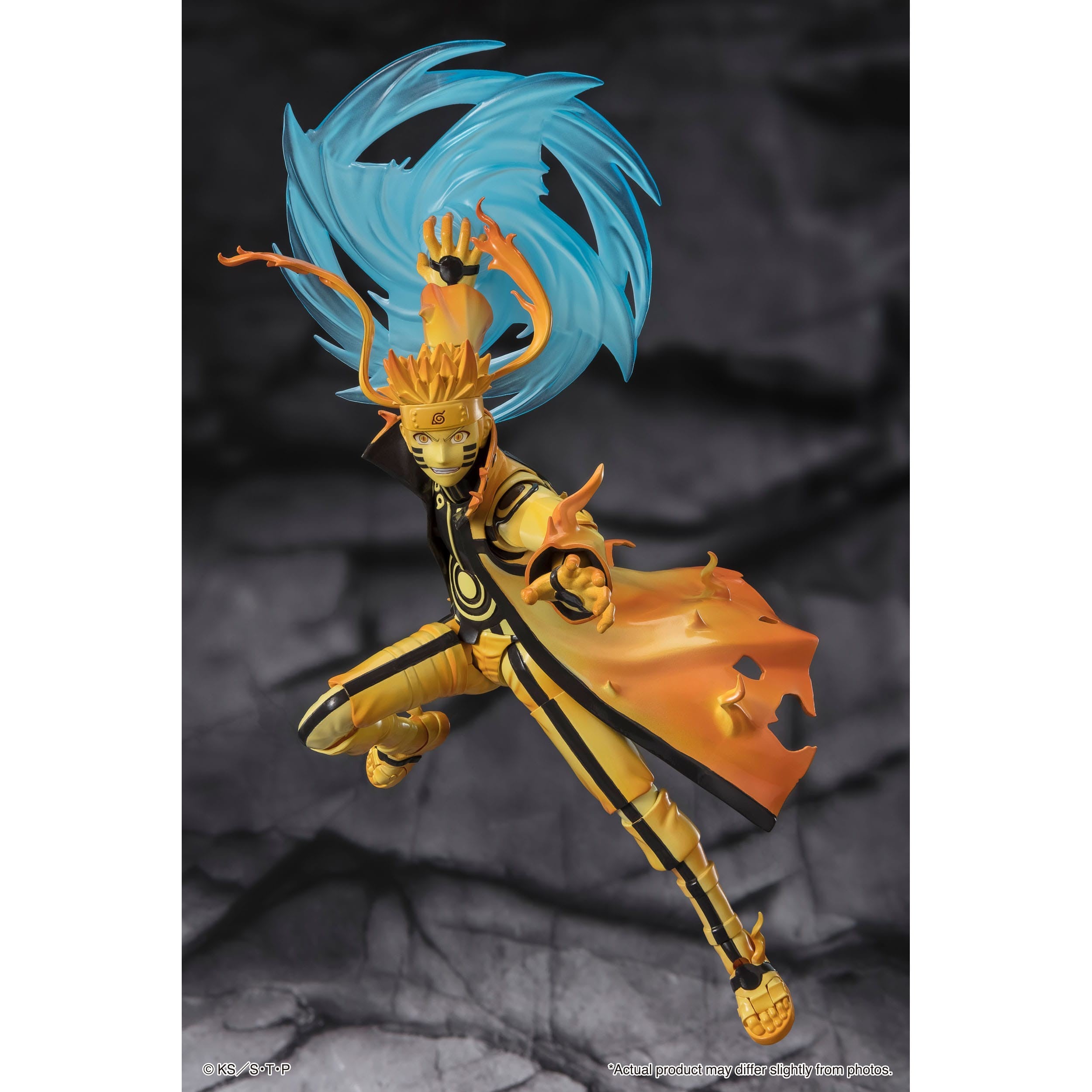 Naruto: Naruto Uzumaki (Kurama Link Mode) - Courageous Strength That Binds-Actionfiguren-Bandai Tamashii Nations-Mighty Underground