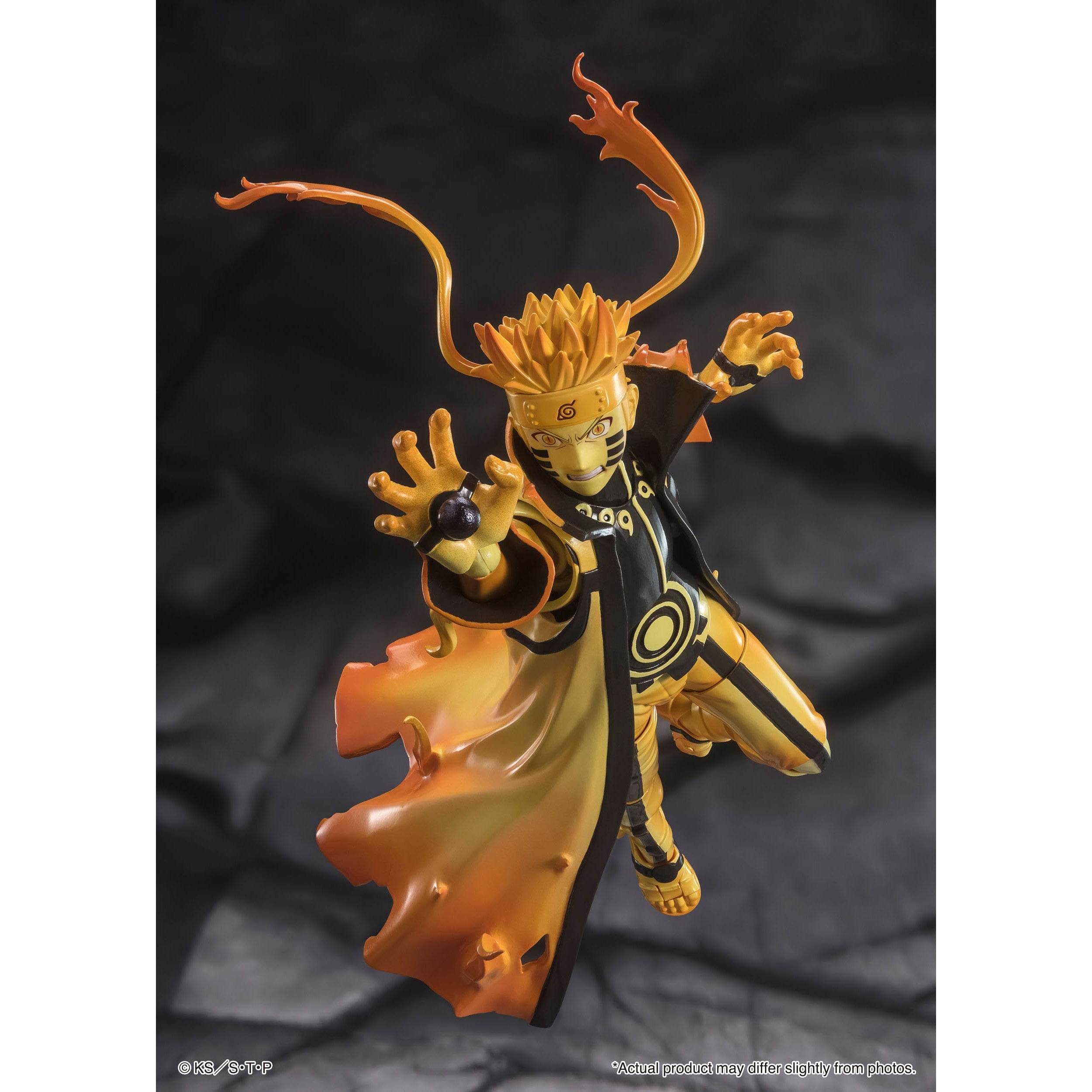 Naruto: Naruto Uzumaki (Kurama Link Mode) - Courageous Strength That Binds-Actionfiguren-Bandai Tamashii Nations-Mighty Underground