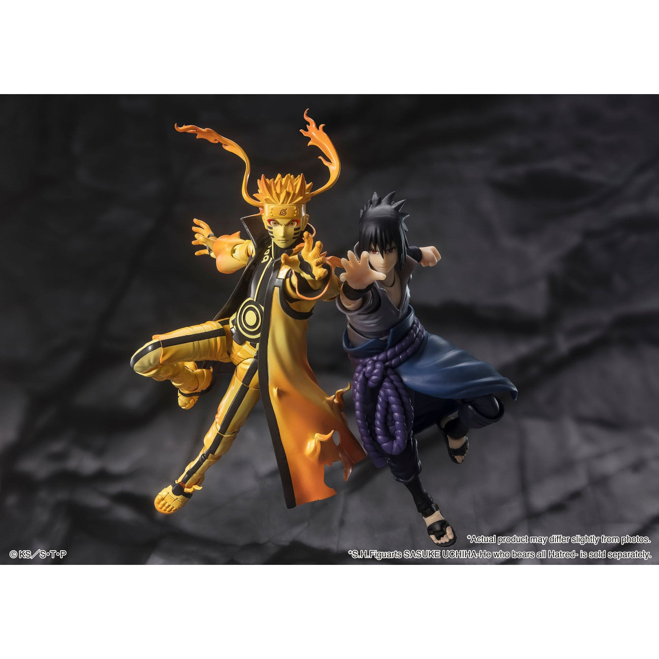 Naruto: Naruto Uzumaki (Kurama Link Mode) - Courageous Strength That Binds-Actionfiguren-Bandai Tamashii Nations-Mighty Underground