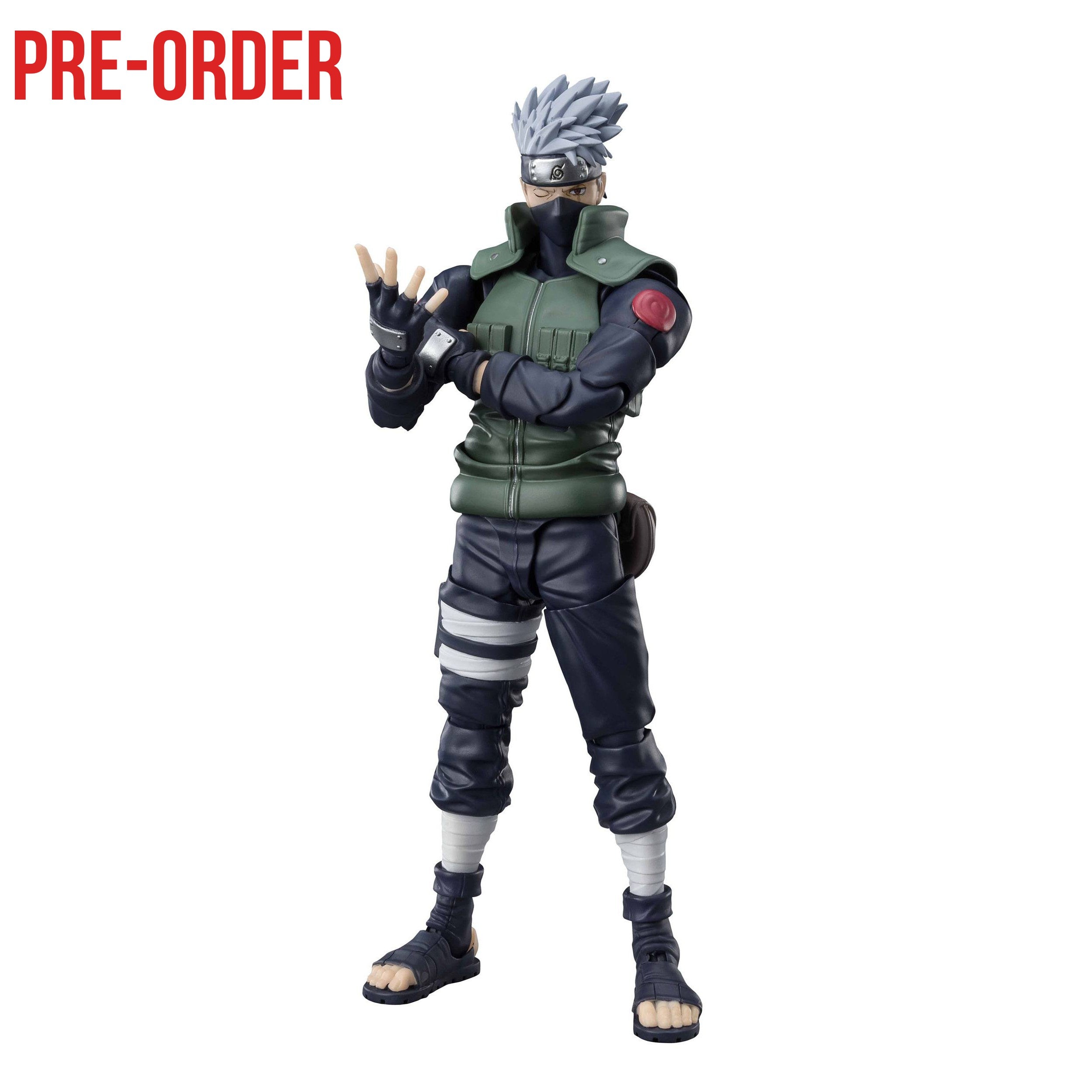 Naruto Shippuden: Kakashi Hatake-Actionfiguren-Bandai Tamashii Nations-Mighty Underground