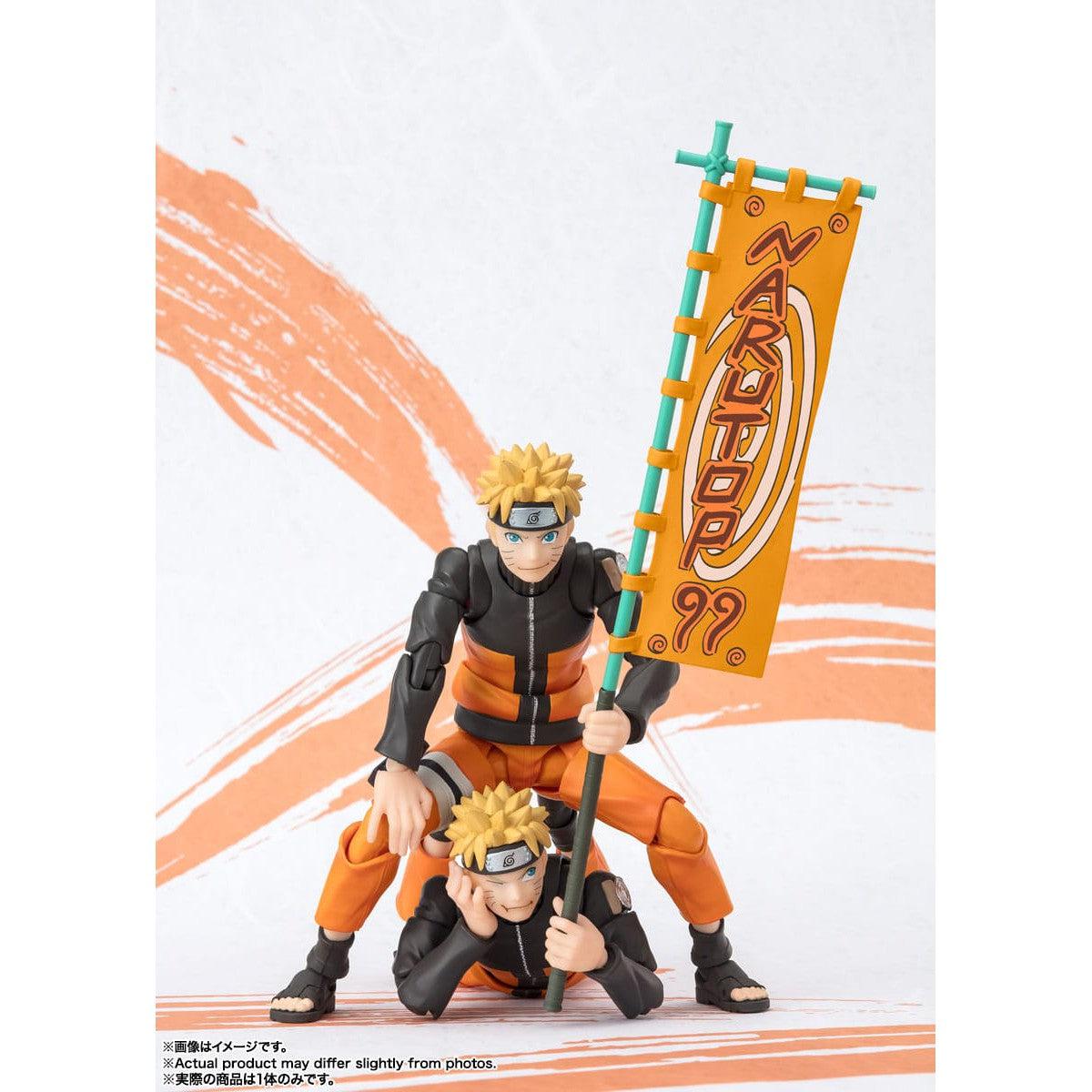 Naruto Shippuden: Naruto Uzumaki Naruto OP99 Edition-Actionfiguren-Bandai Tamashii Nations-Mighty Underground