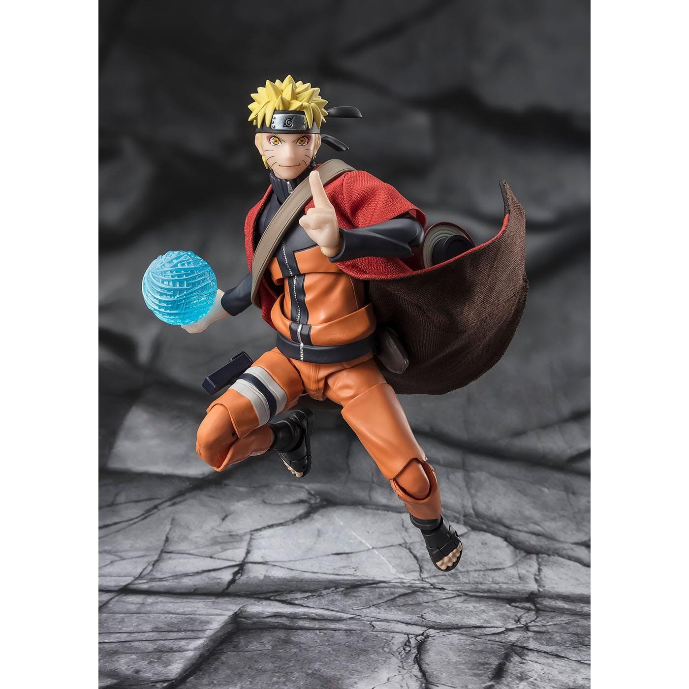 Naruto Shippuden: Naruto Uzumaki (Sage Mode, Savior of Konoha)-Actionfiguren-Bandai Tamashii Nations-Mighty Underground