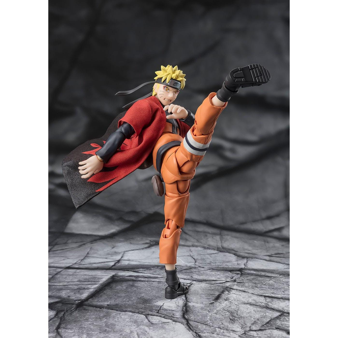 Naruto Shippuden: Naruto Uzumaki (Sage Mode, Savior of Konoha)-Actionfiguren-Bandai Tamashii Nations-Mighty Underground