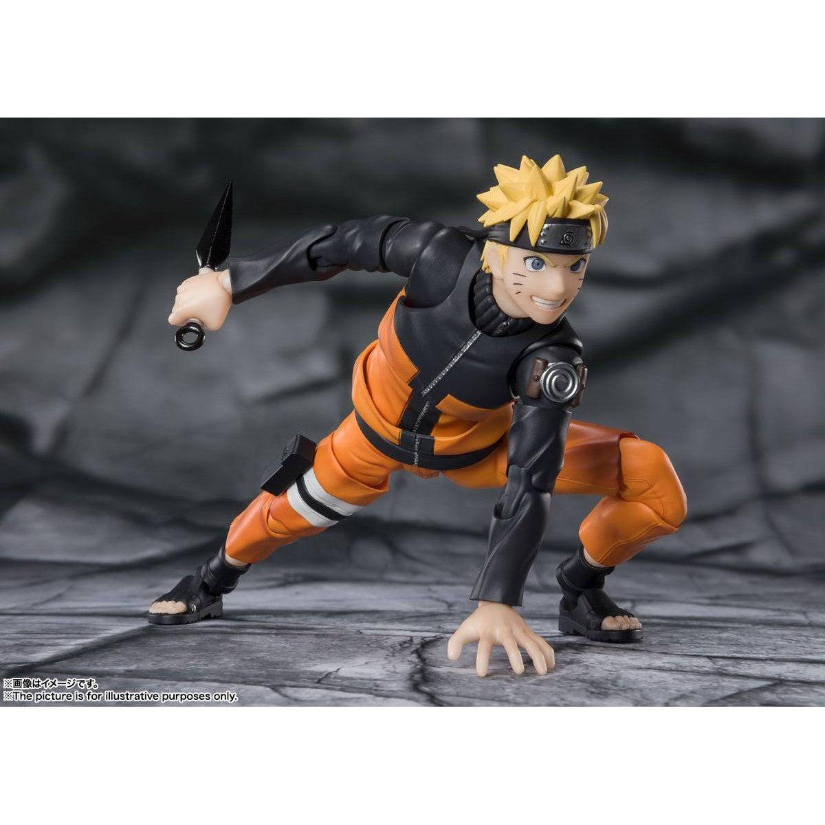 Naruto Shippuden: Naruto Uzumaki - The Jinchuuriki entrusted with Hope-Actionfiguren-Bandai Tamashii Nations-Mighty Underground