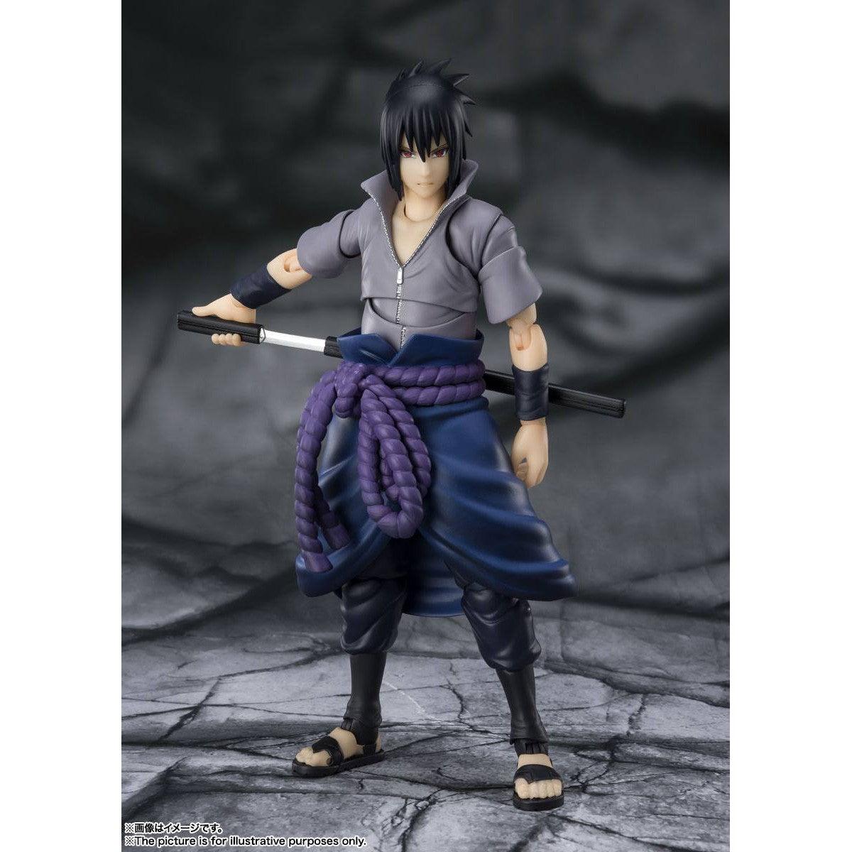 Naruto Shippuden: Sasuke Uchiha - He who bears all Hatred-Actionfiguren-Bandai Tamashii Nations-Mighty Underground